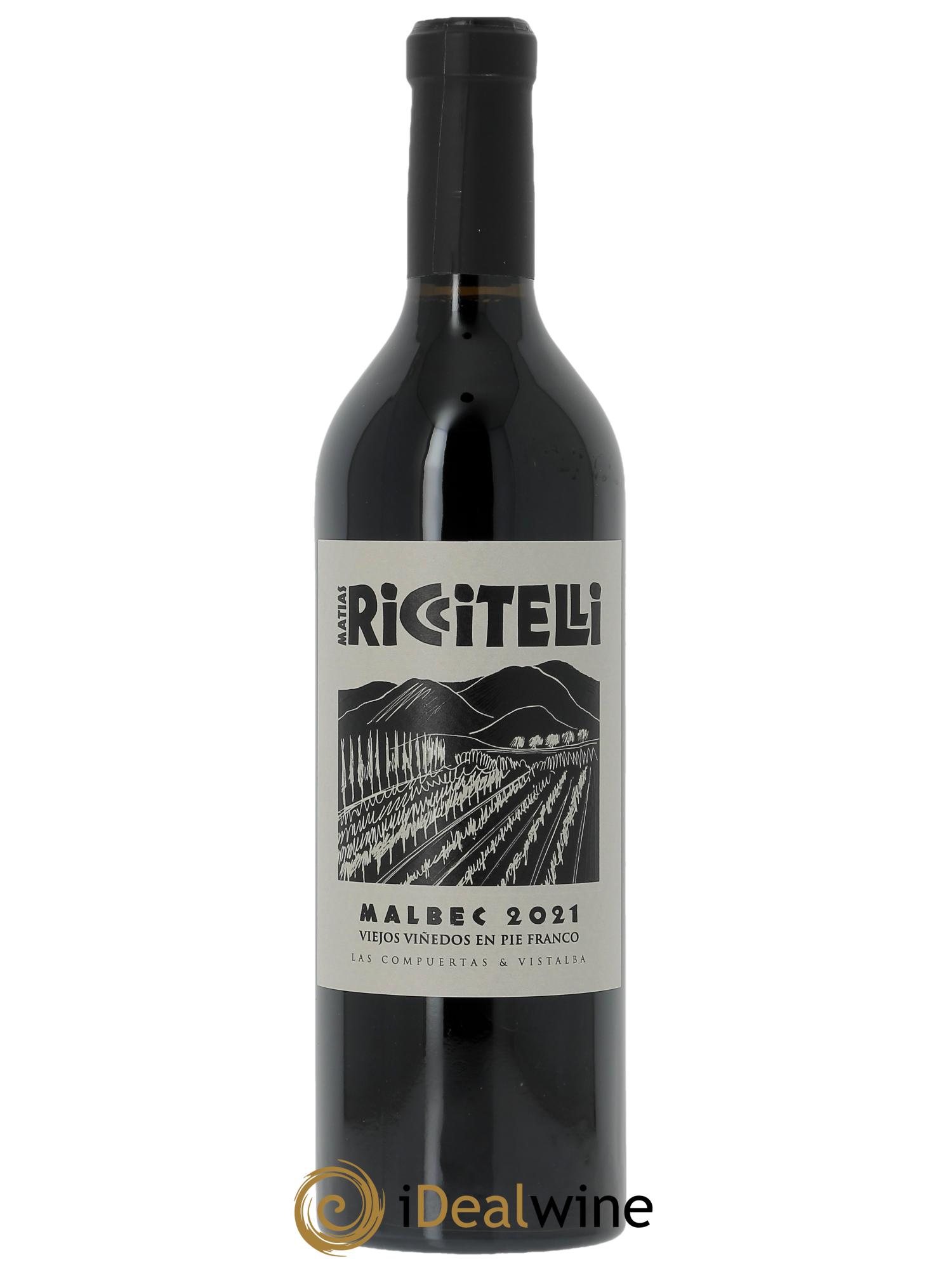Gualtallary Matias Riccitelli Viñedos de Montaña Vielles Vigne franc de pied Malbec 2021 - Lot de 1 bouteille - 0