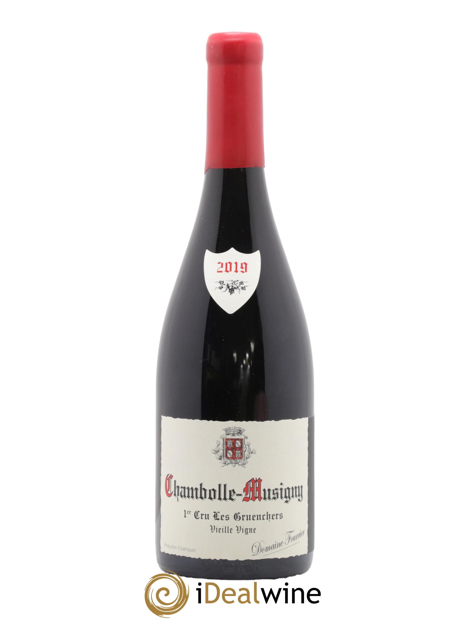 Chambolle-Musigny 1er Cru Les Gruenchers Vieille Vigne Fourrier (Domaine) 2019 - Lot de 1 bouteille - 0