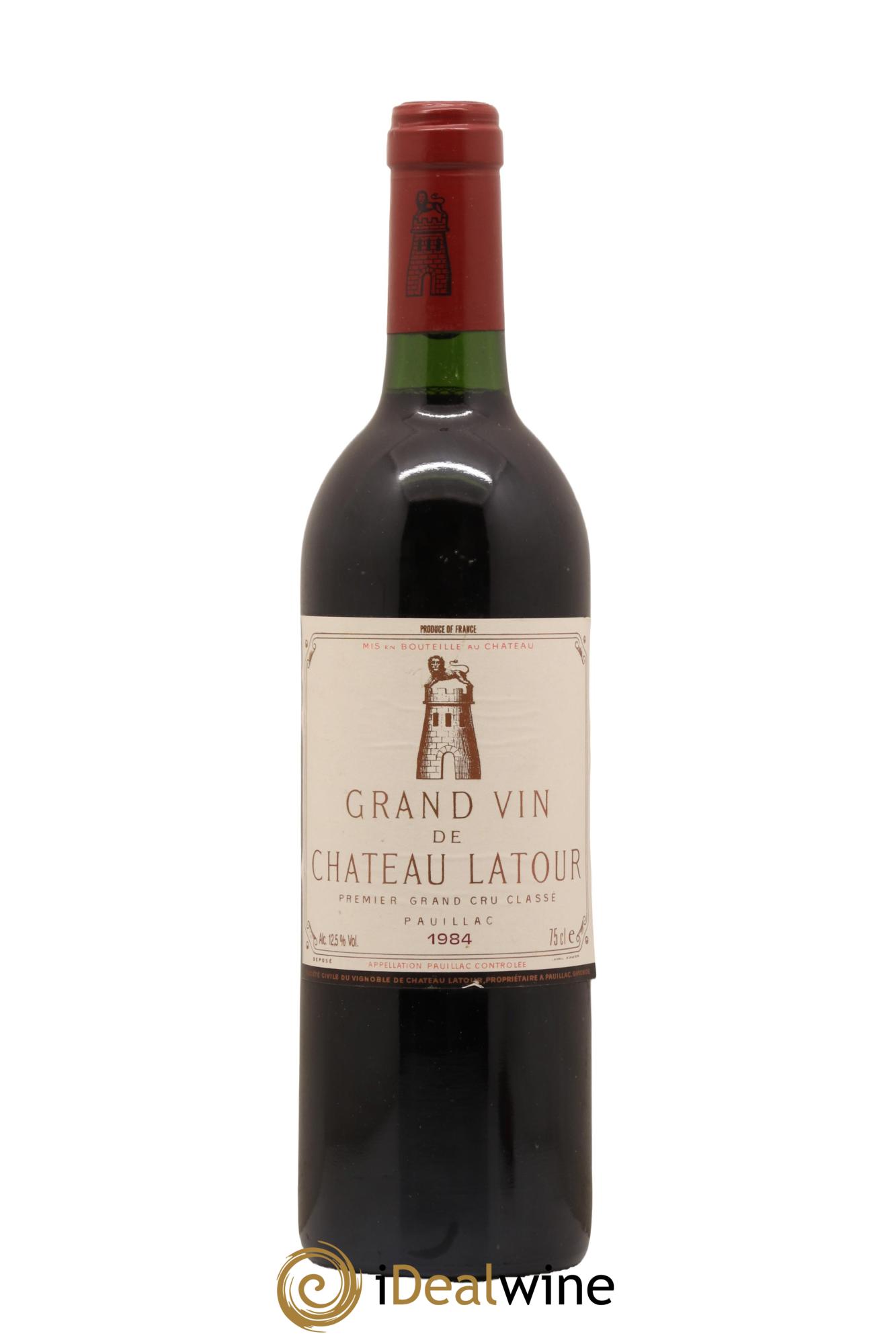 Château Latour 1er Grand Cru Classé 1984 - Lot of 1 bottle - 0