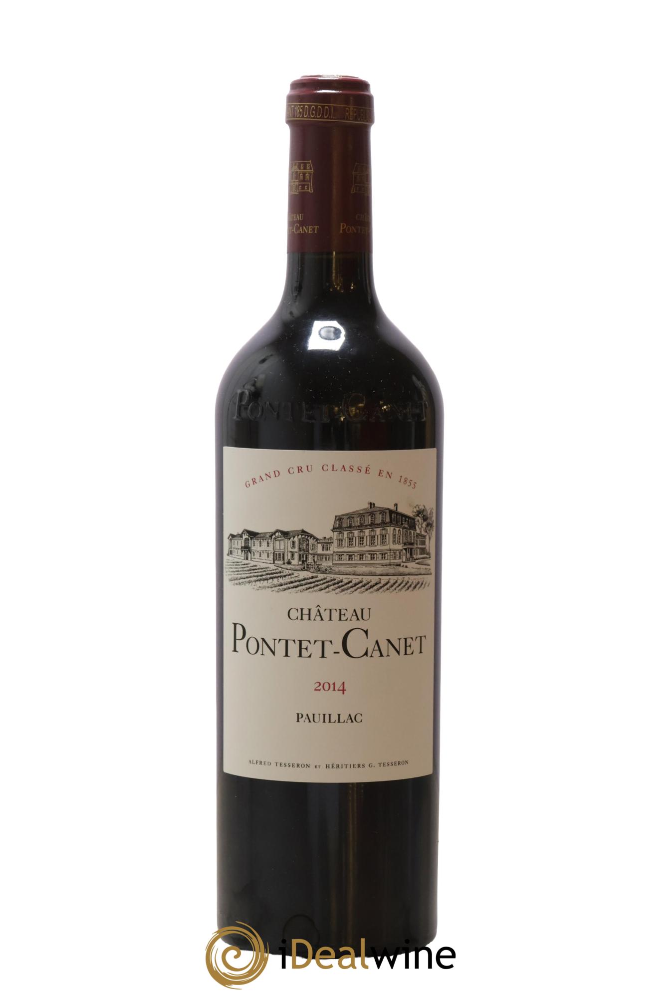 Château Pontet Canet 5ème Grand Cru Classé 2014 - Lot of 1 bottle - 0
