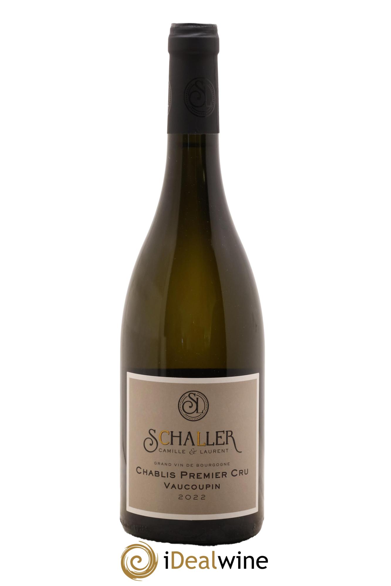 Chablis 1er Cru Vaucoupin Camille & Laurent Schaller 2022 - Lot de 1 bouteille - 0