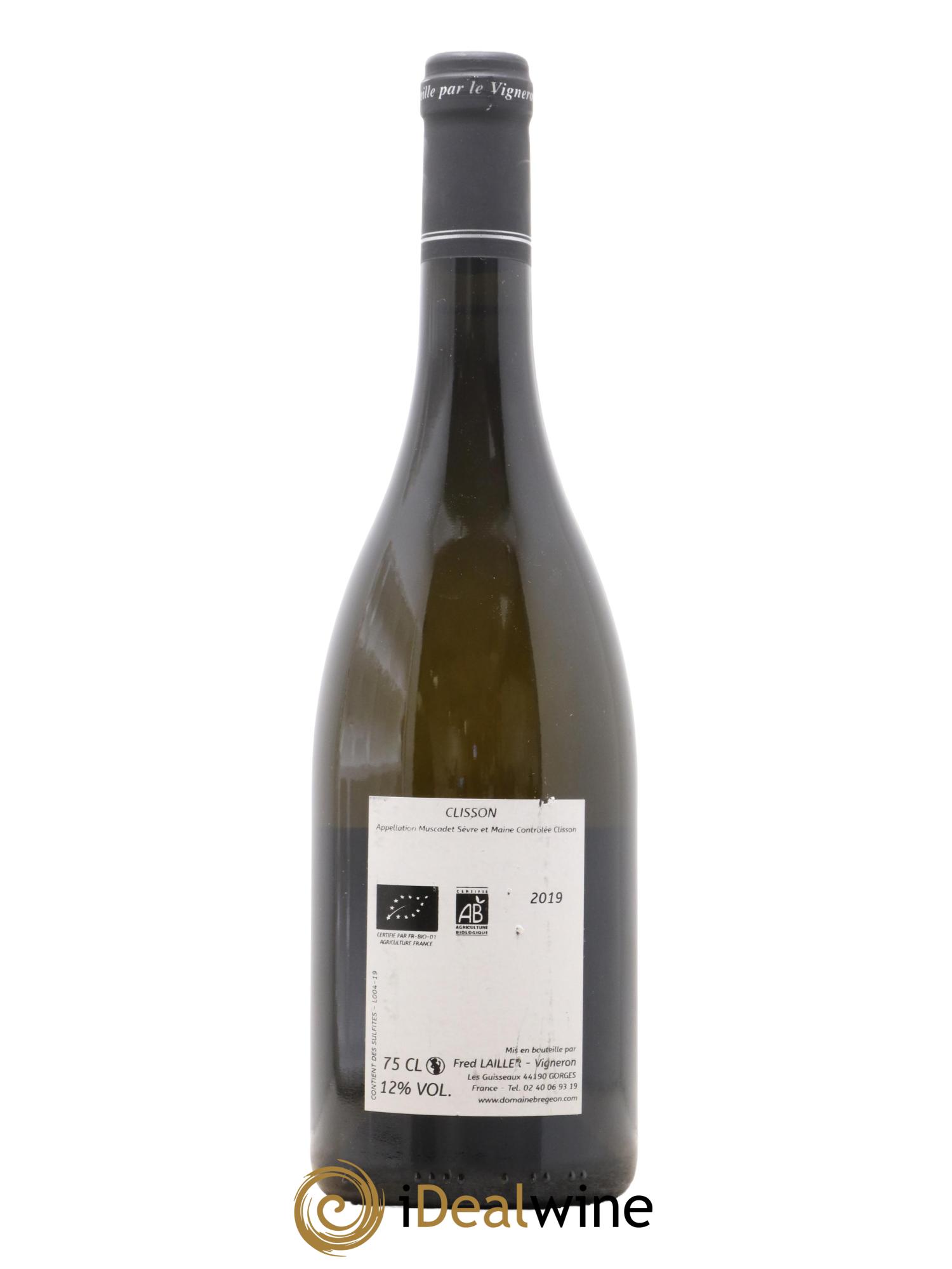 Muscadet-Sèvre-et-Maine Clisson La Molette Domaine Brégeon 2019 - Lotto di 1 bottiglia - 1