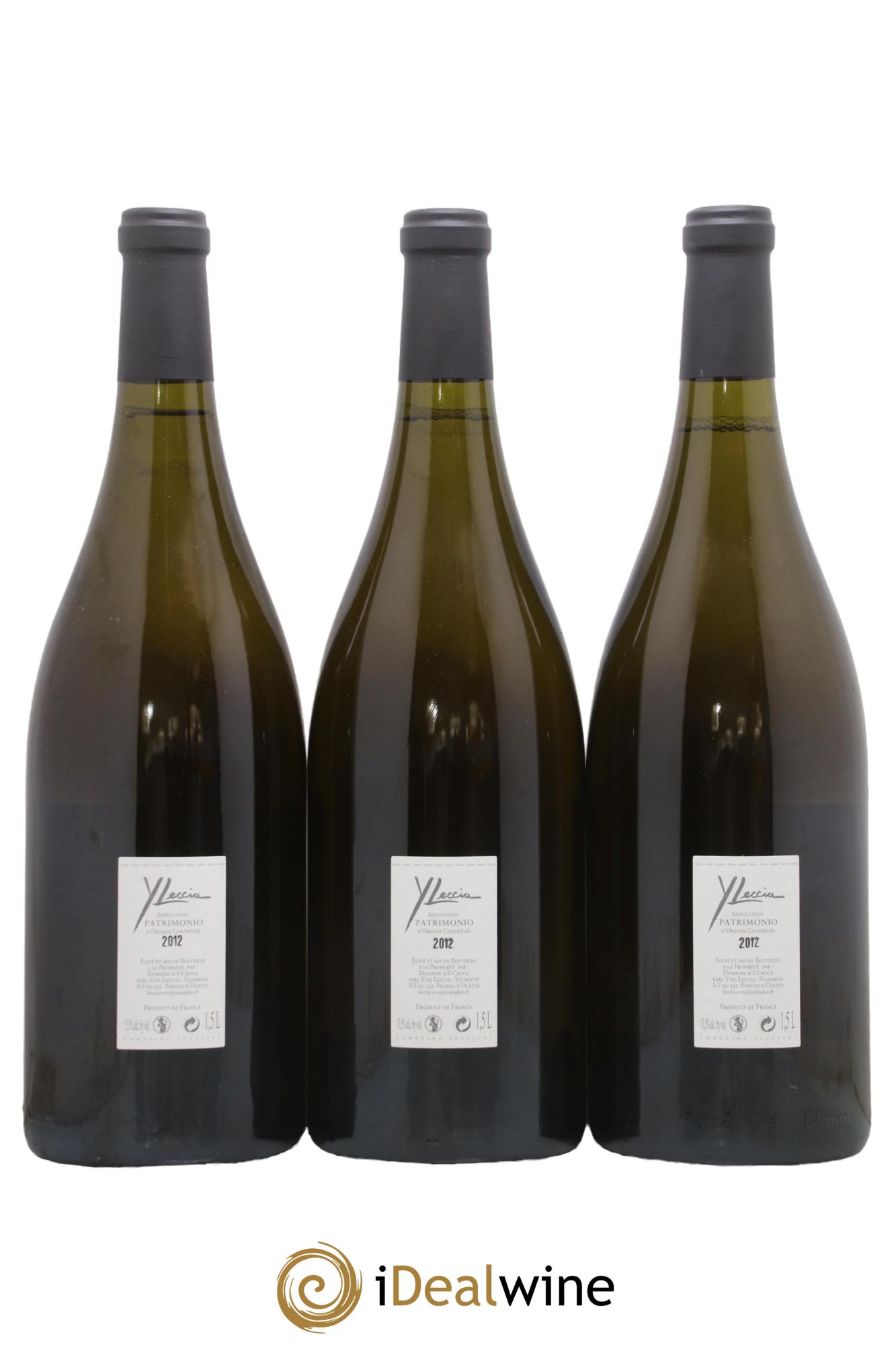 Patrimonio E. Croce  Yves Leccia (Domaine) 2012 - Lotto di 3 magnum - 1