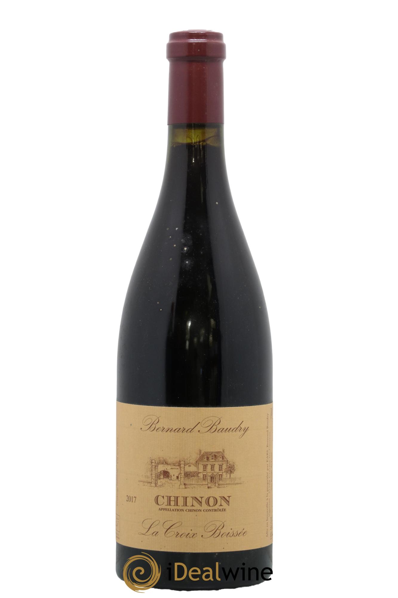 Chinon La Croix Boissée Bernard Baudry 2017 - Lot of 1 bottle - 0