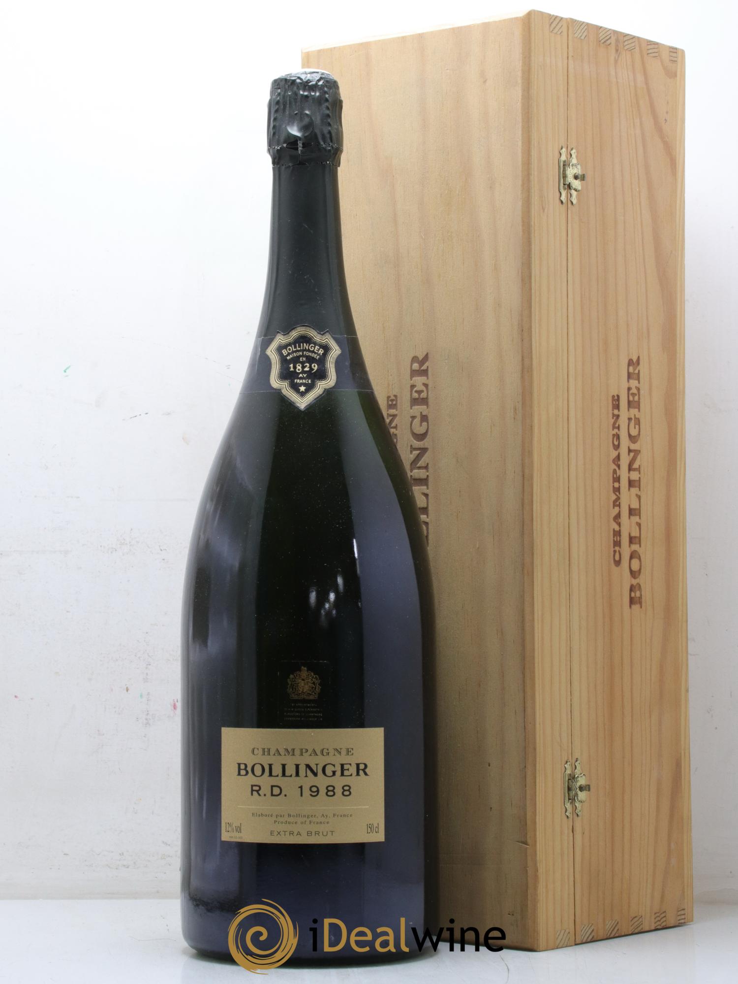 R.D. Extra-Brut Bollinger 1988 - Lotto di 1 magnum - 2