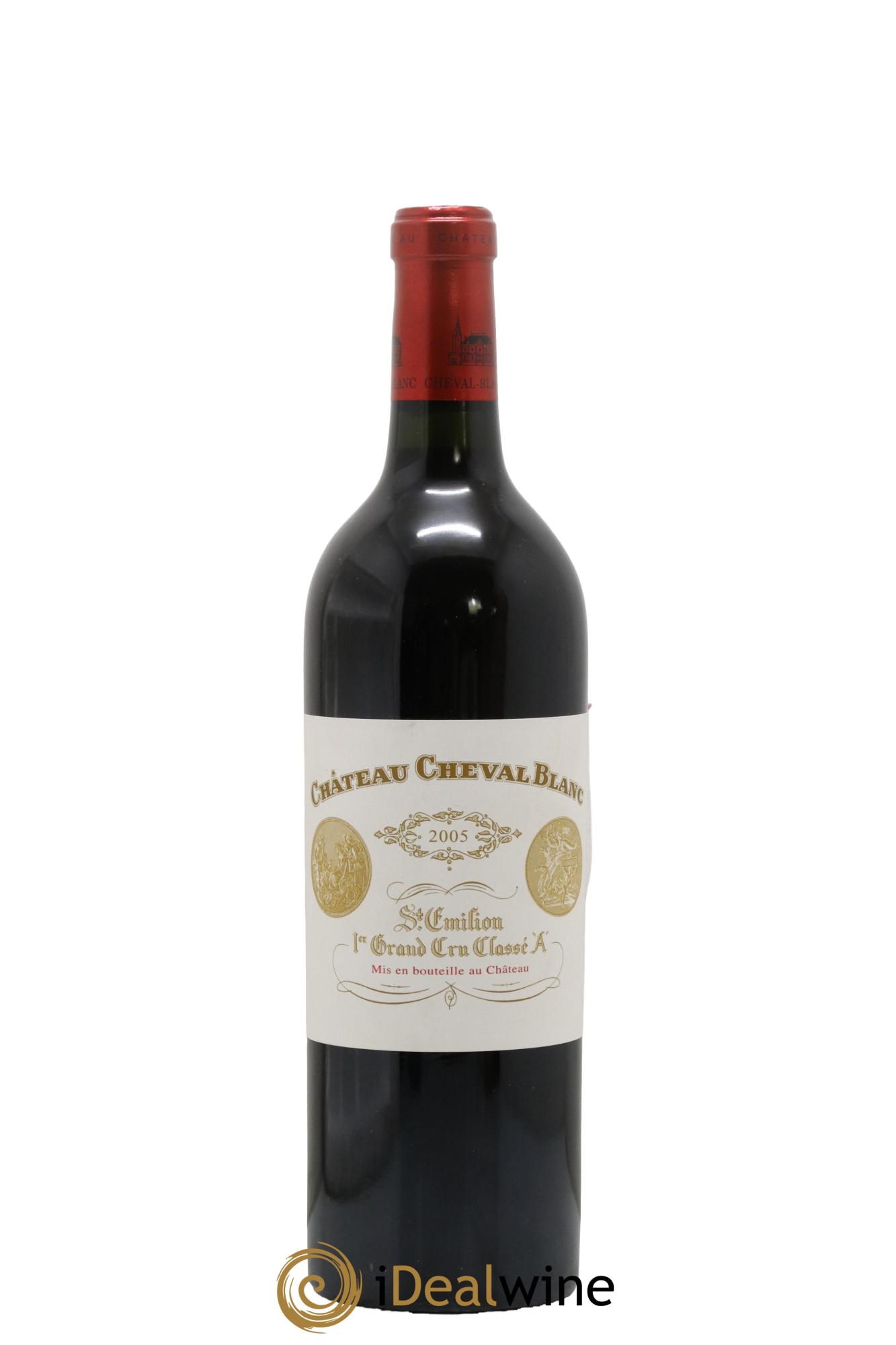 Château Cheval Blanc 1er Grand Cru Classé A 2005 - Lotto di 1 bottiglia - 0