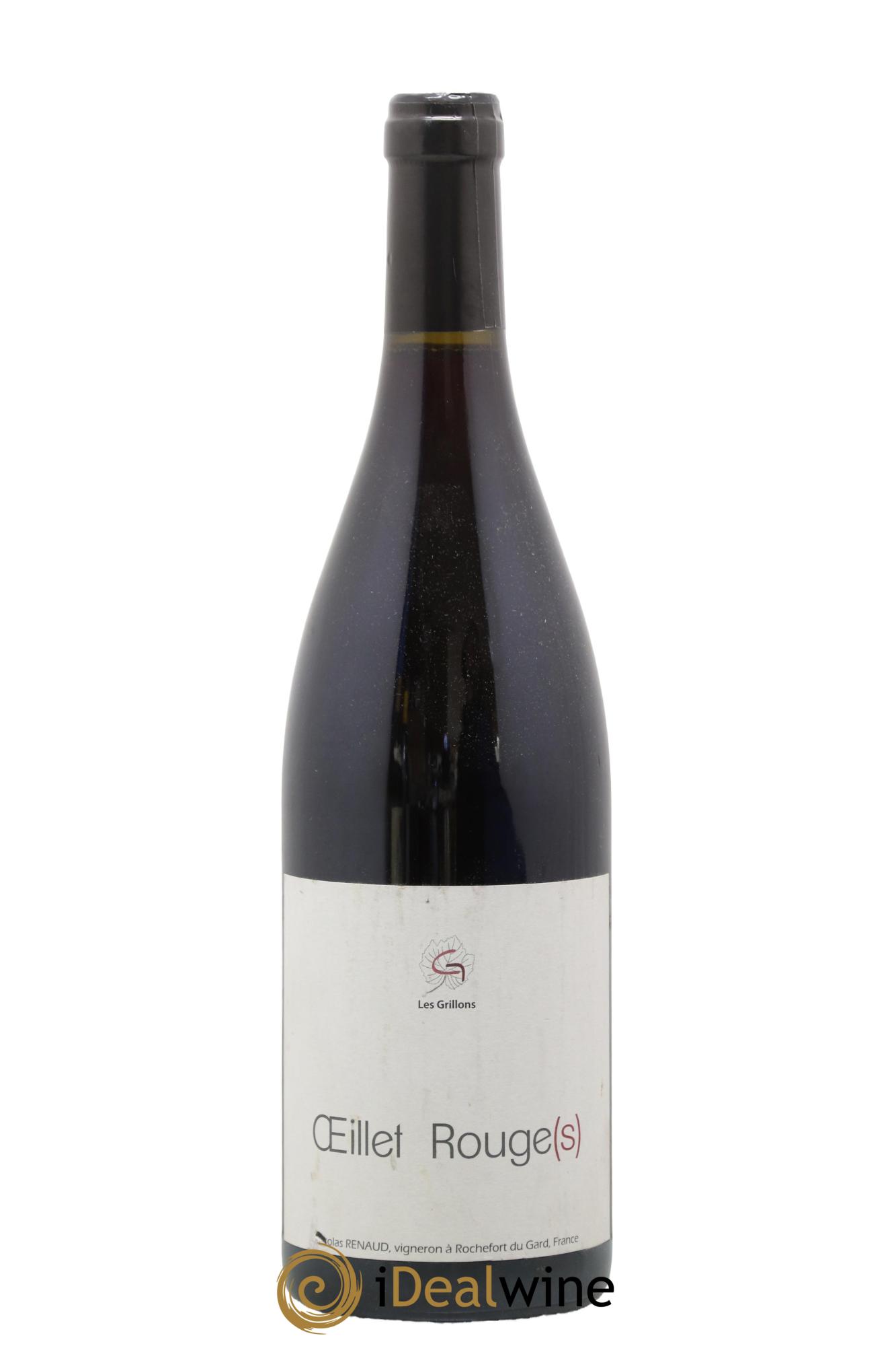 Vin de France Œillets Rouges Clos des Grillons 2018 - Posten von 1 Flasche - 0
