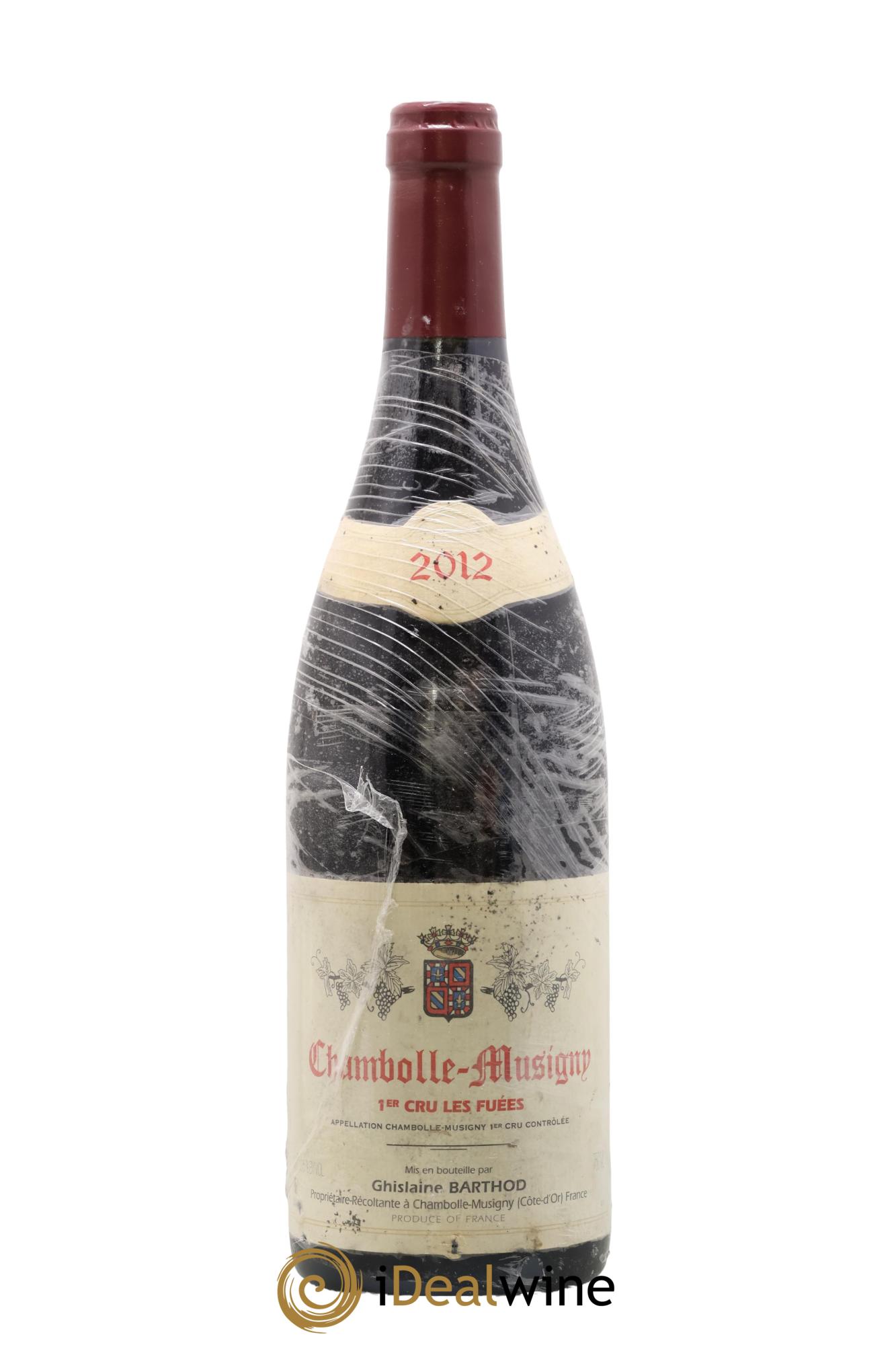 Chambolle-Musigny 1er Cru Les Fuées Ghislaine Barthod 2012 - Lot of 1 bottle - 0