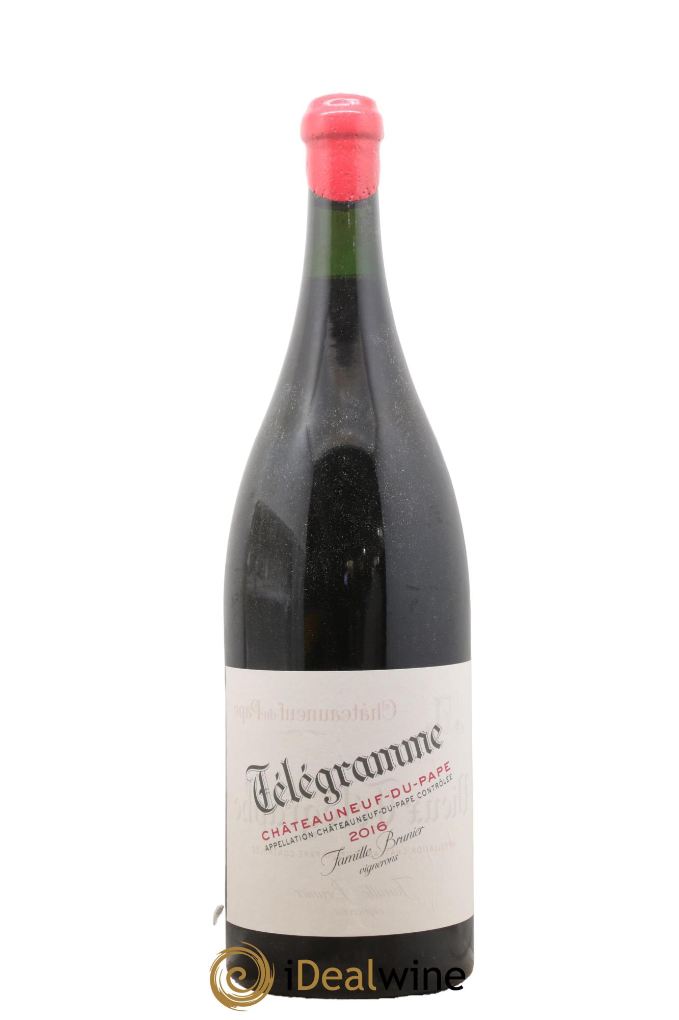 Châteauneuf-du-Pape Télégramme Vignobles Brunier 2016 - Lotto di 1 jéroboam - 0