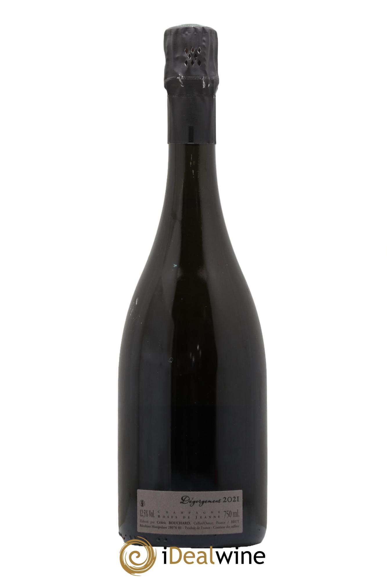 Roses de Jeanne Côte de Val Vilaine Blanc de Noirs Cédric Bouchard 2019 - Lot de 1 bouteille - 1