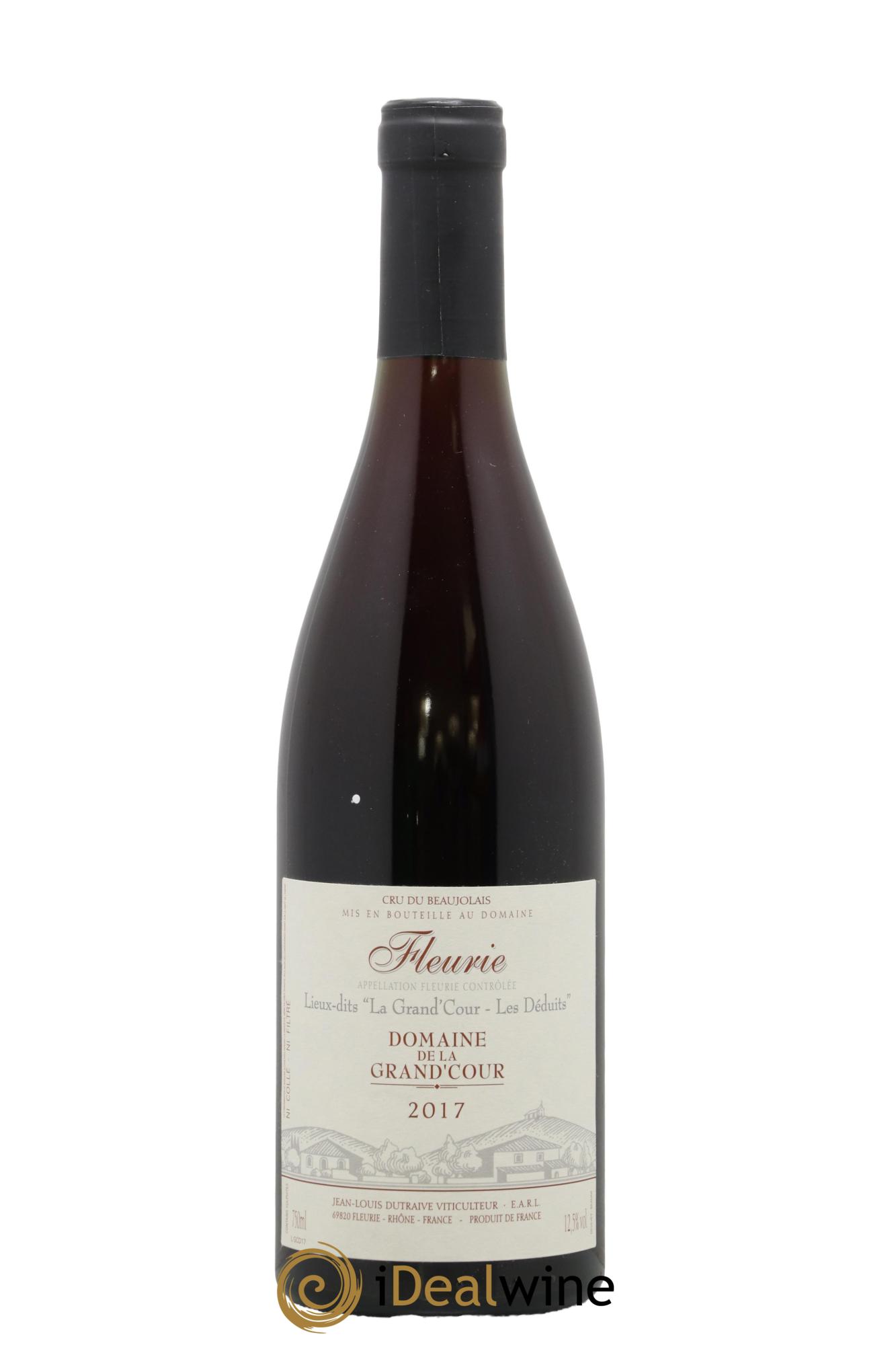 Fleurie Lieu-Dit Les Déduits Grand'cour (Domaine de la) - Jean-Louis Dutraive 2017 - Lot de 1 bouteille - 0