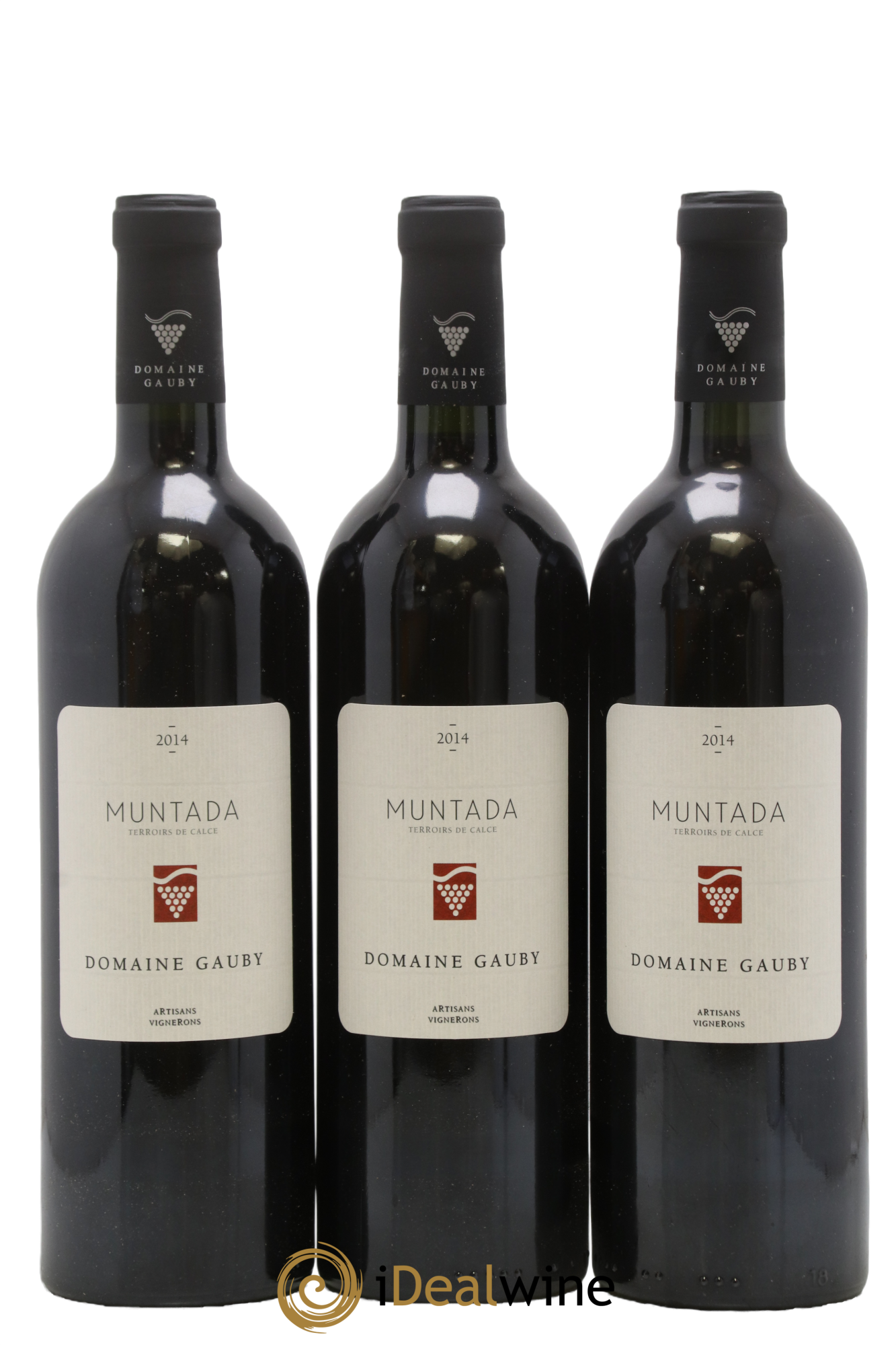 Côtes Catalanes (anciennement Côtes du Roussillon Villages) La Muntada Gauby (Domaine) 2014 - Lot de 3 bouteilles - 0
