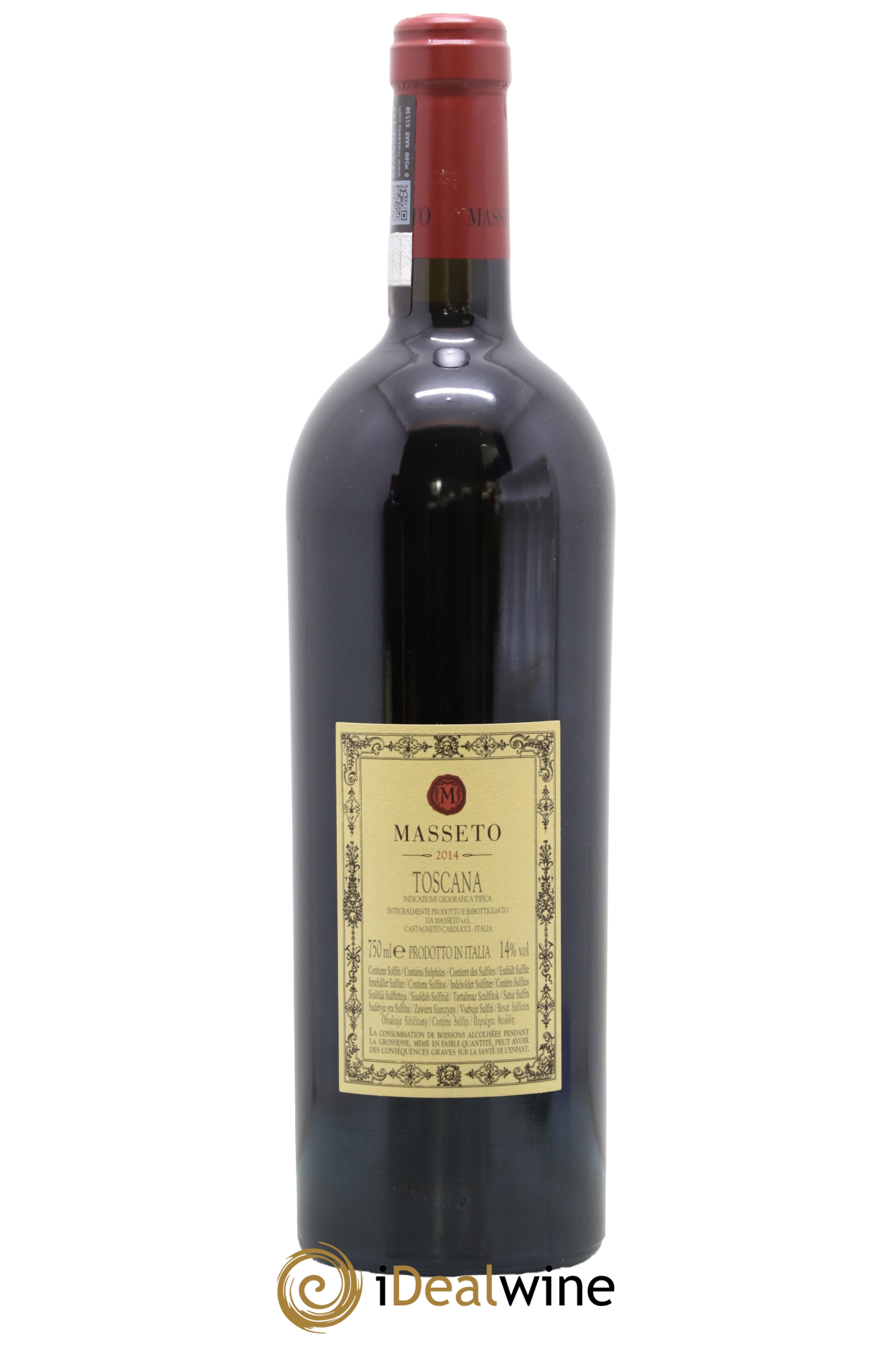 Toscana IGT Tenuta Dell'Ornellaia Masseto Frescobaldi 2014 - Lot of 1 bottle - 1