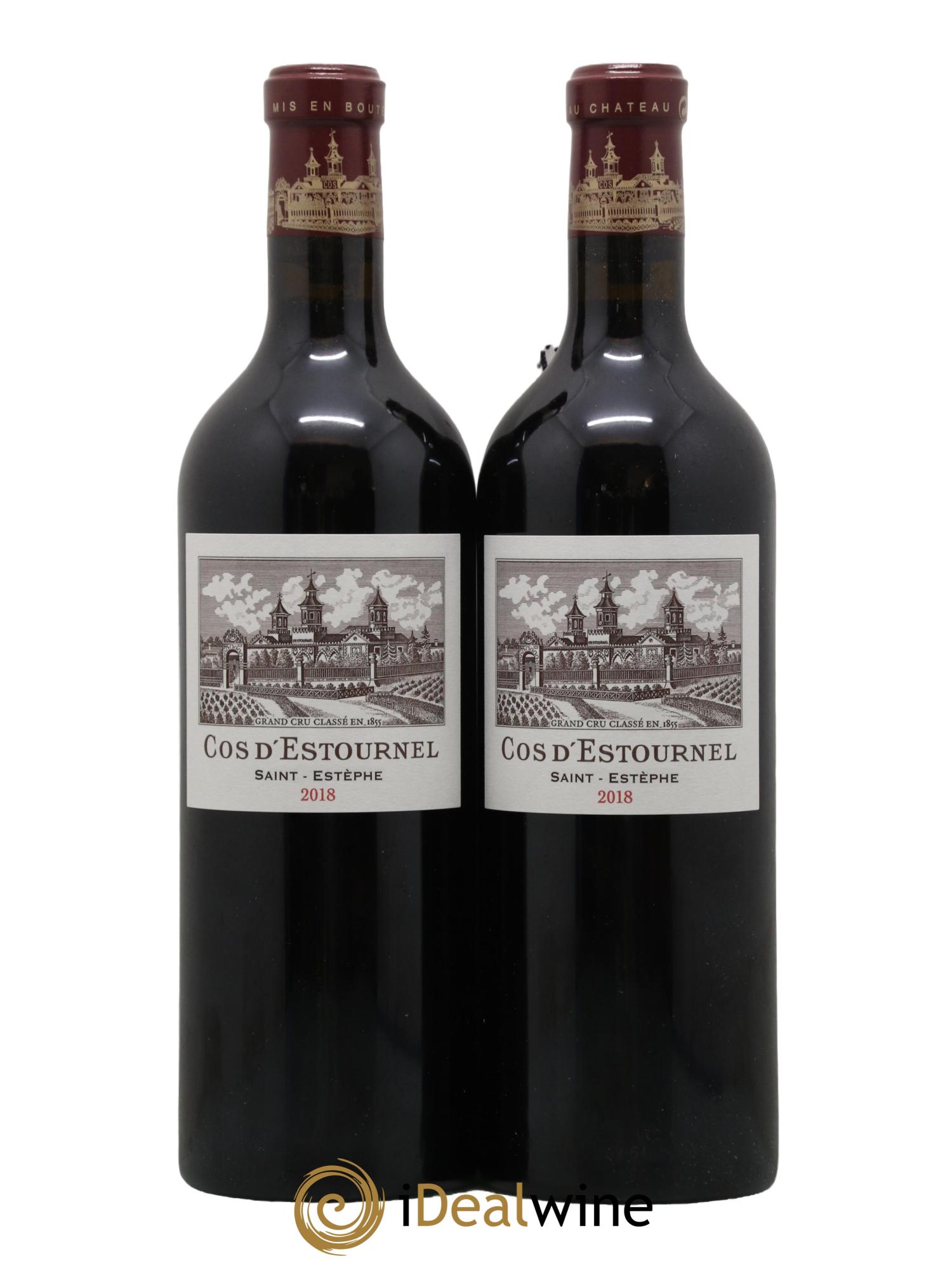 Cos d'Estournel 2ème Grand Cru Classé 2018 - Lot de 2 bouteilles - 0