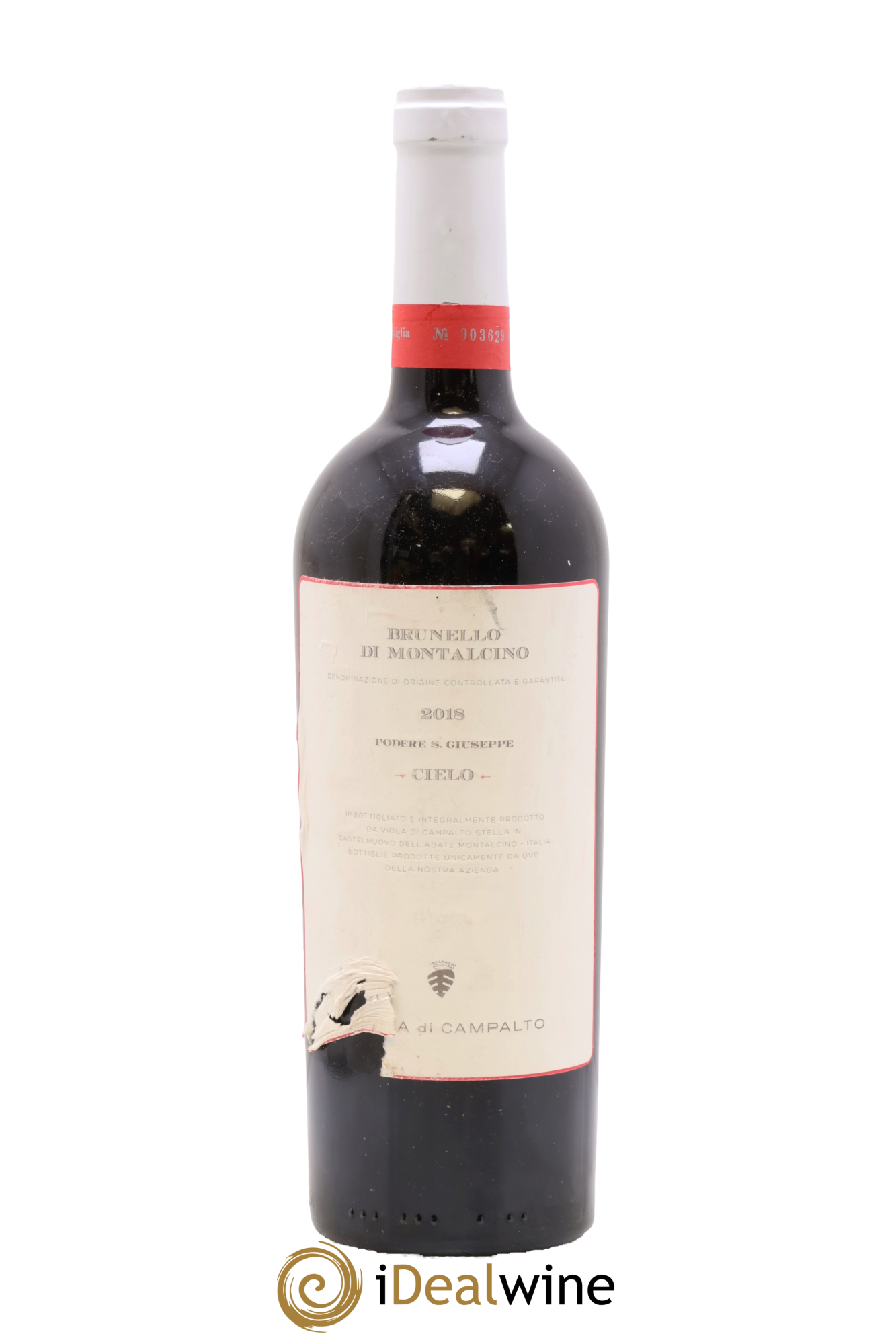 Brunello di Montalcino DOCG Cielo Podere S. Giuseppe Stella di Campalto 2018 - Lot de 1 bouteille - 0