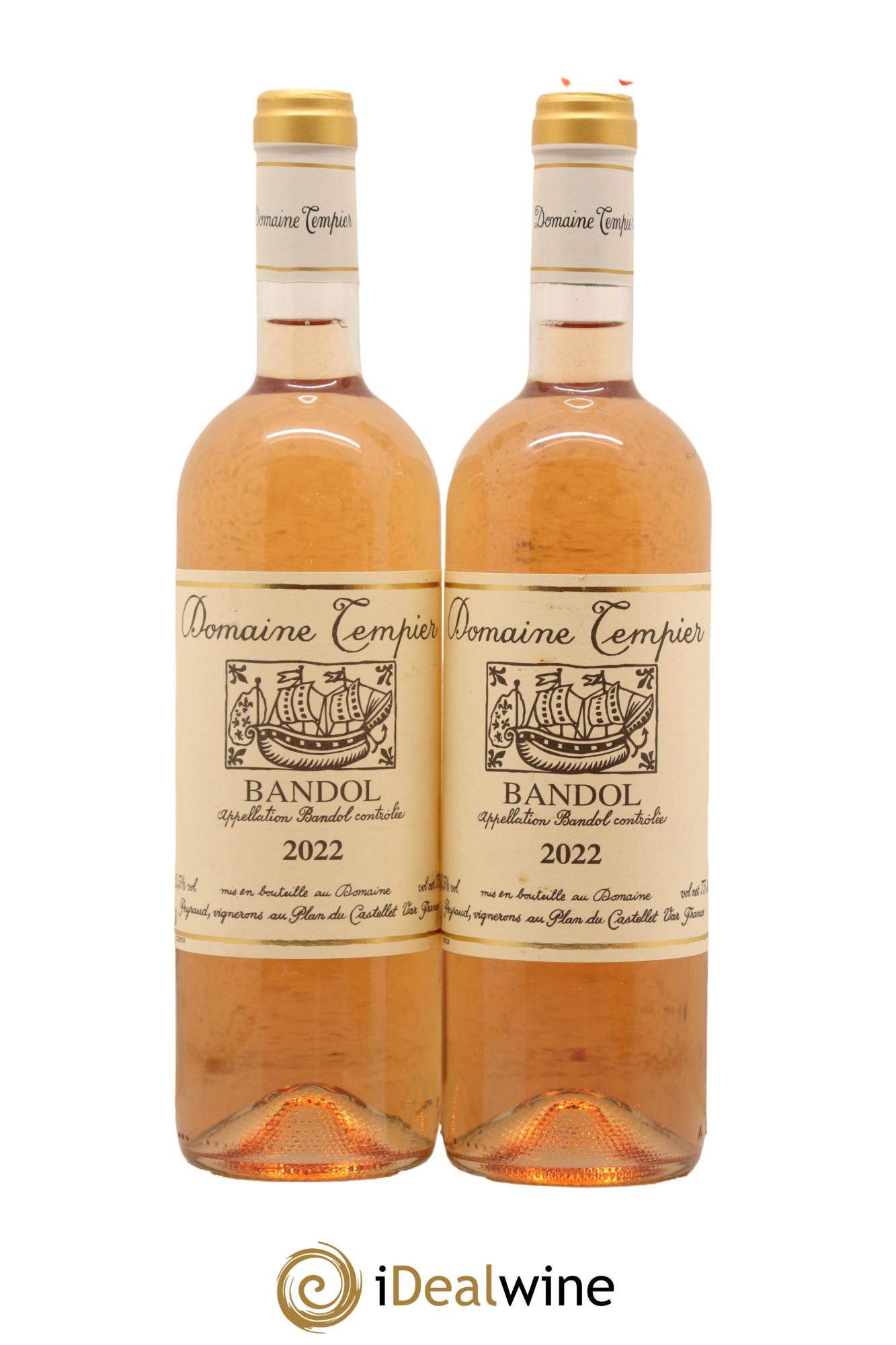 Bandol Domaine Tempier Famille Peyraud 2022 - Lot de 2 bouteilles - 0