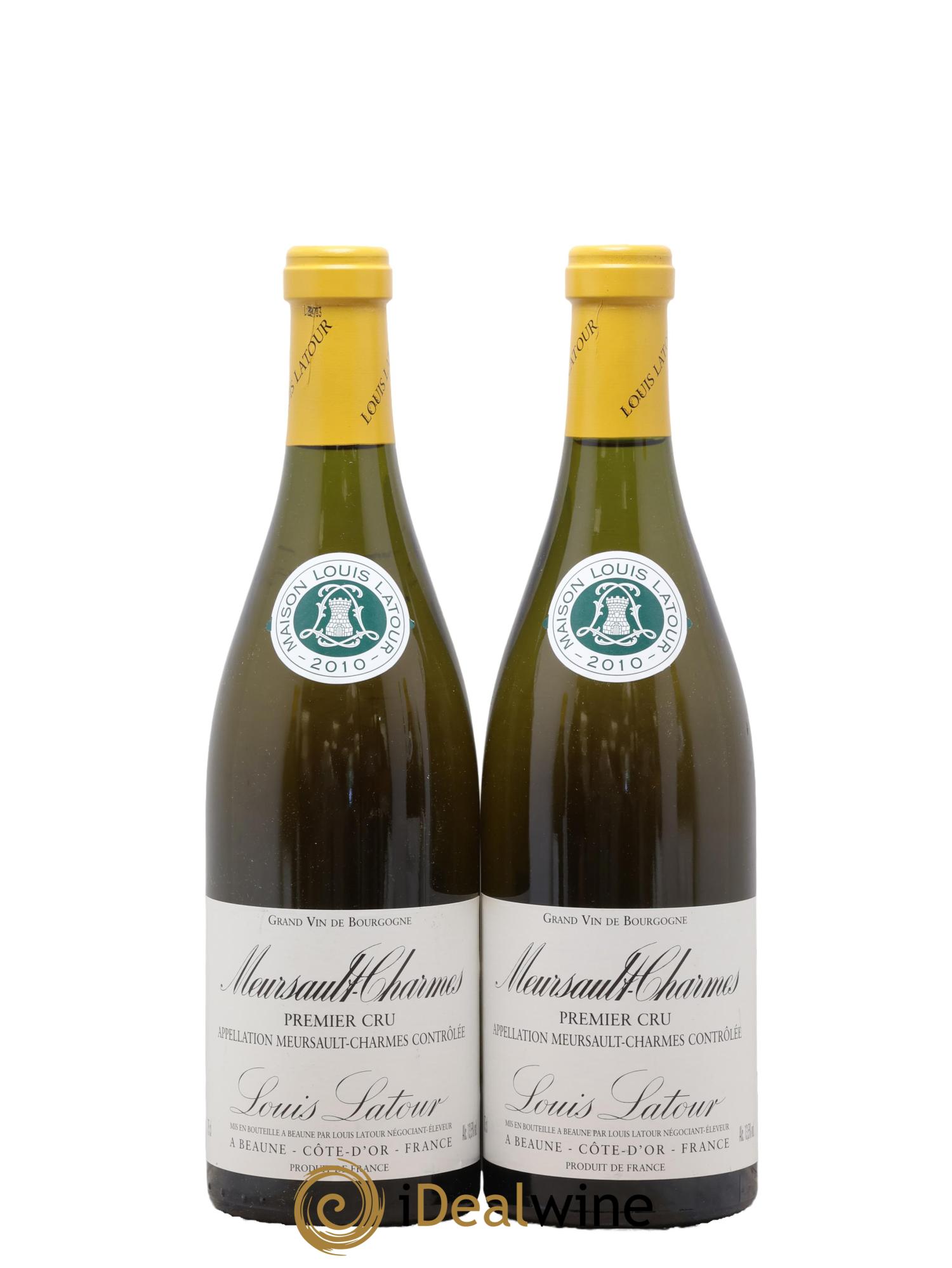 Meursault 1er Cru Charmes Louis Latour 2010 - Posten von 2 Flaschen - 0
