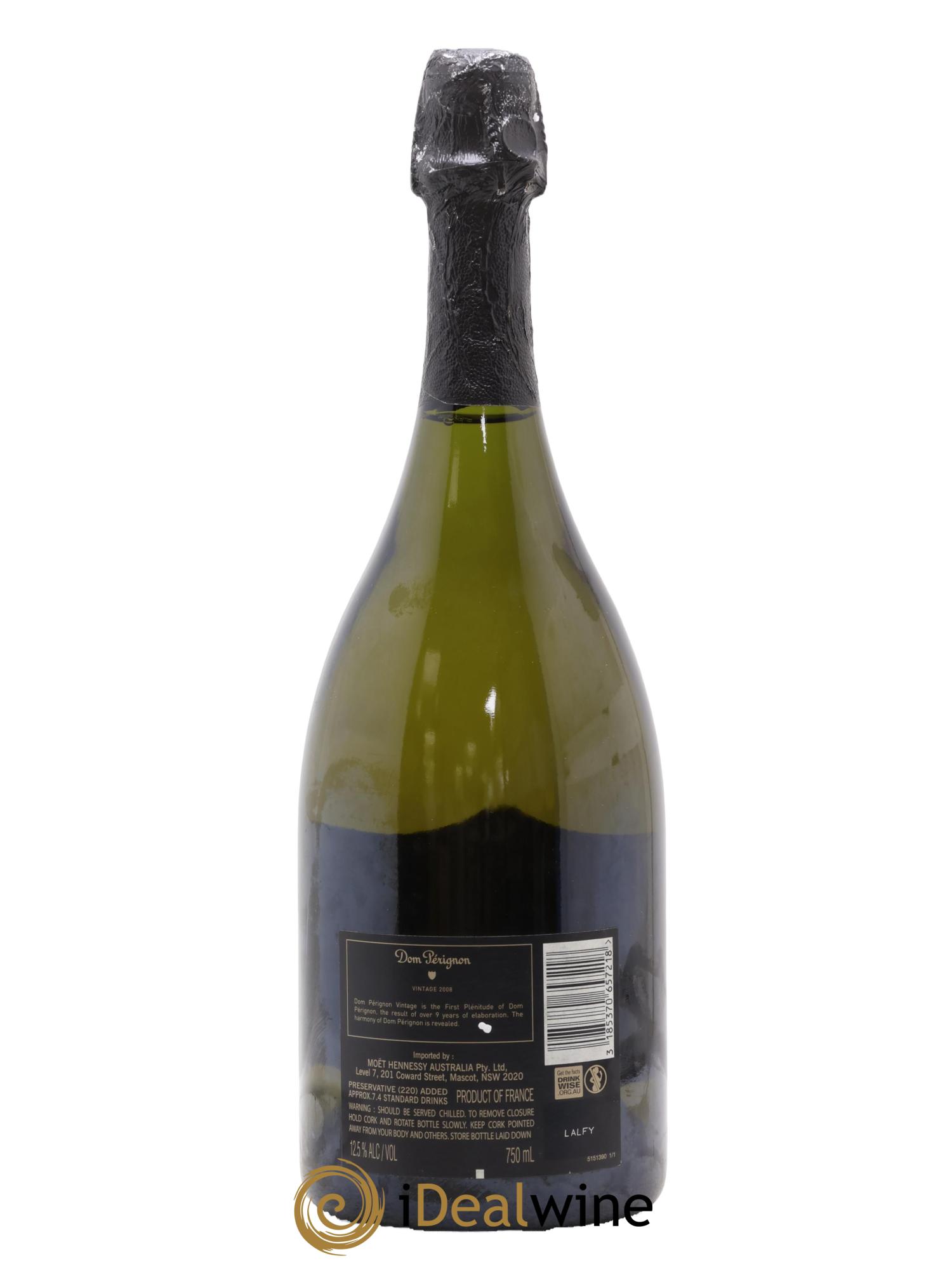 Brut Dom Pérignon 2008 - Lot de 1 bouteille - 1