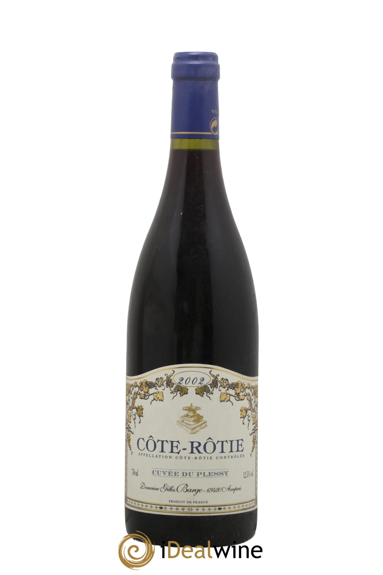 Côte-Rôtie Cuvée du Plessy Barge (Domaine) 2002 - Lotto di 1 bottiglia - 0