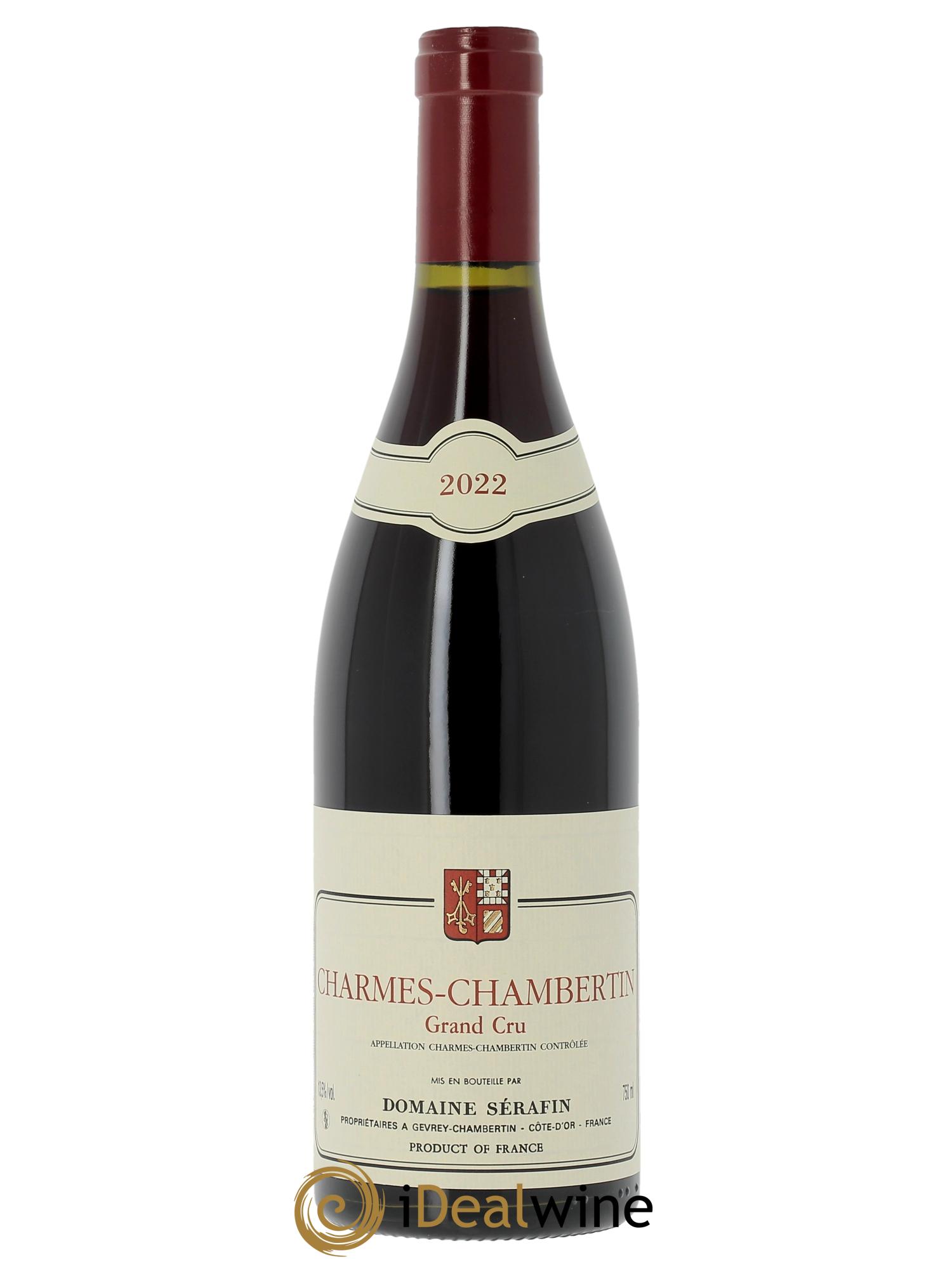 Charmes-Chambertin Grand Cru Christian Sérafin Père et Fils  2022 - Lot of 1 bottle - 0