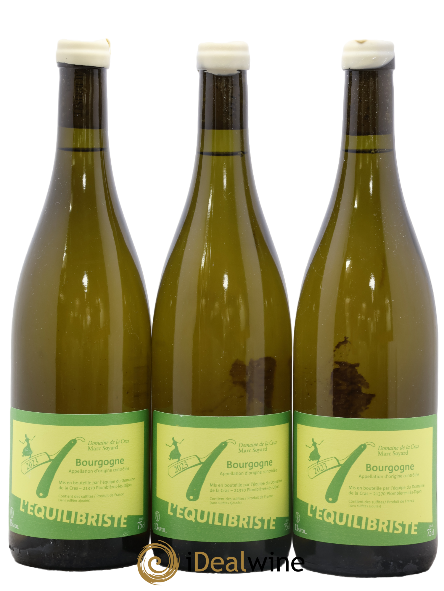 Bourgogne L'équilibriste Domaine de la Cras - Marc Soyard 2023 - Lote de 3 botellas - 0