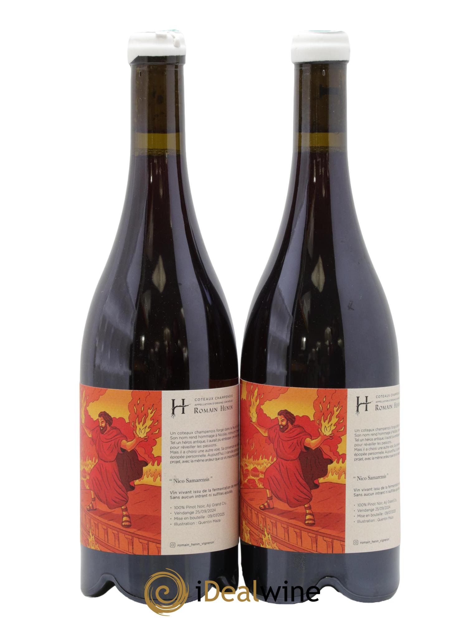 Nico Samarensis Romain Henin 2024 - Lot de 2 bouteilles - 0
