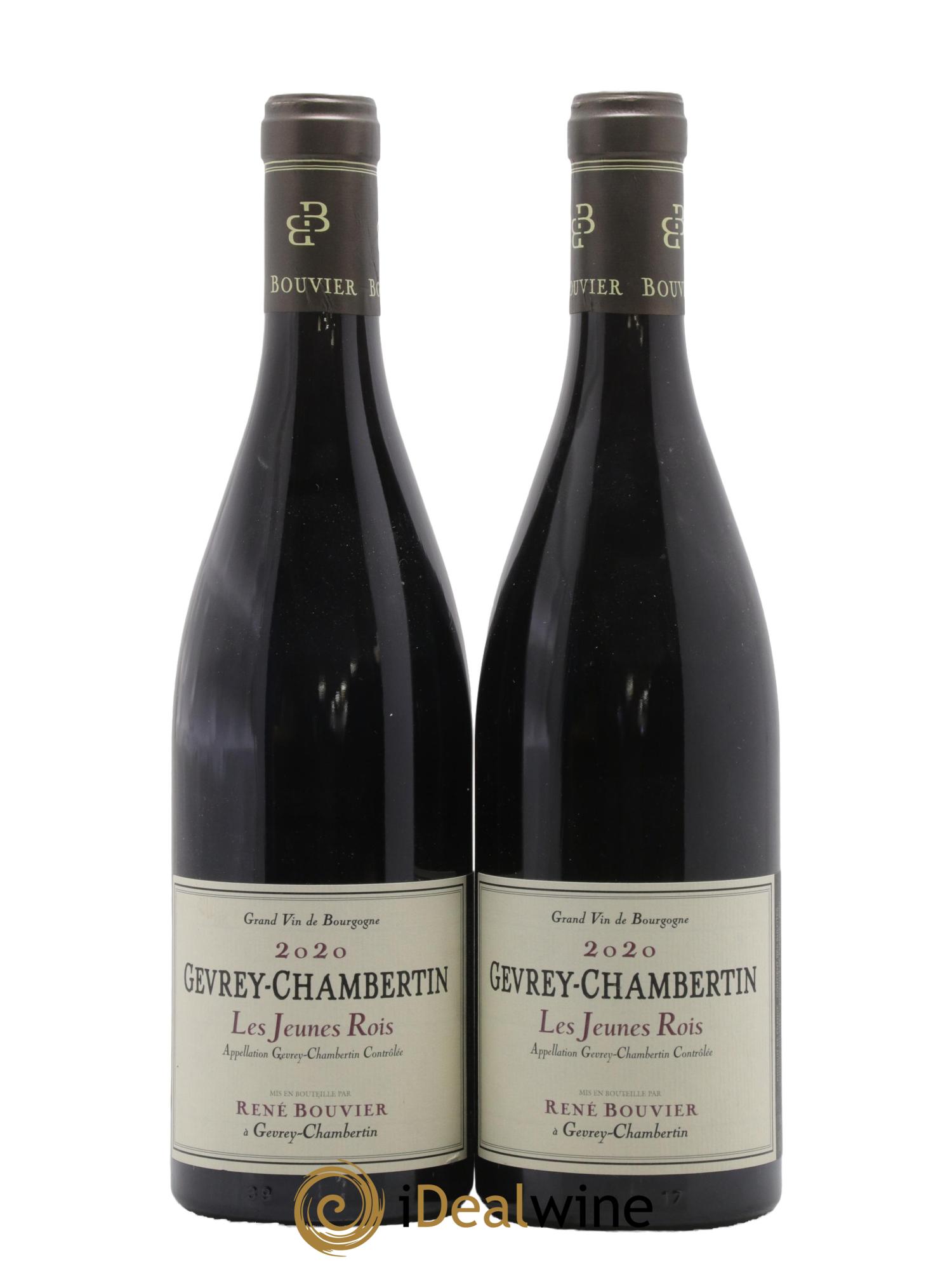 Gevrey-Chambertin Les Jeunes Rois René Bouvier (Domaine) 2020 - Lot de 2 bouteilles - 0