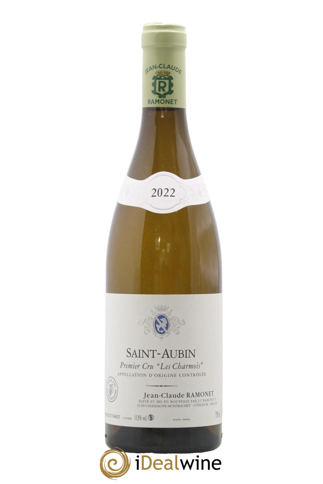 Saint-Aubin 1er Cru Les Charmois Ramonet (Domaine) 2022 - Lot de 1 bouteille - 0