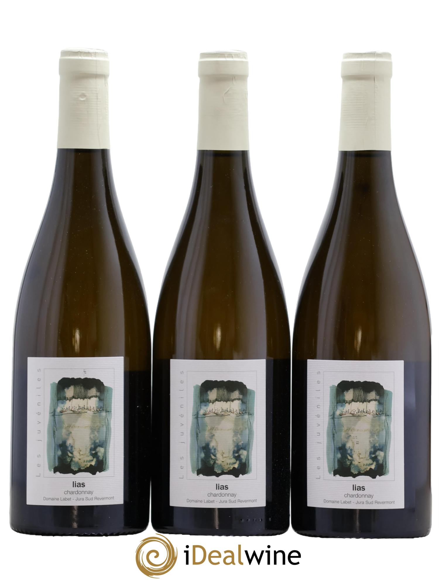 Côtes du Jura Chardonnay Lias Romain - Julien - Charline Labet 2021 - Lot de 3 bouteilles - 0