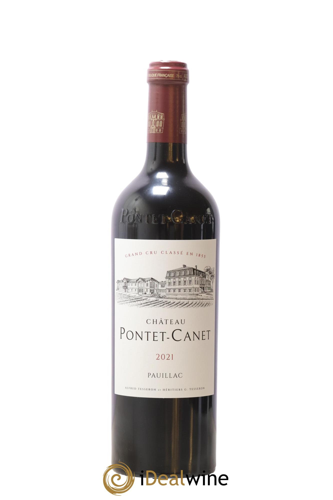 Château Pontet Canet 5ème Grand Cru Classé 2021 - Posten von 1 Flasche - 1