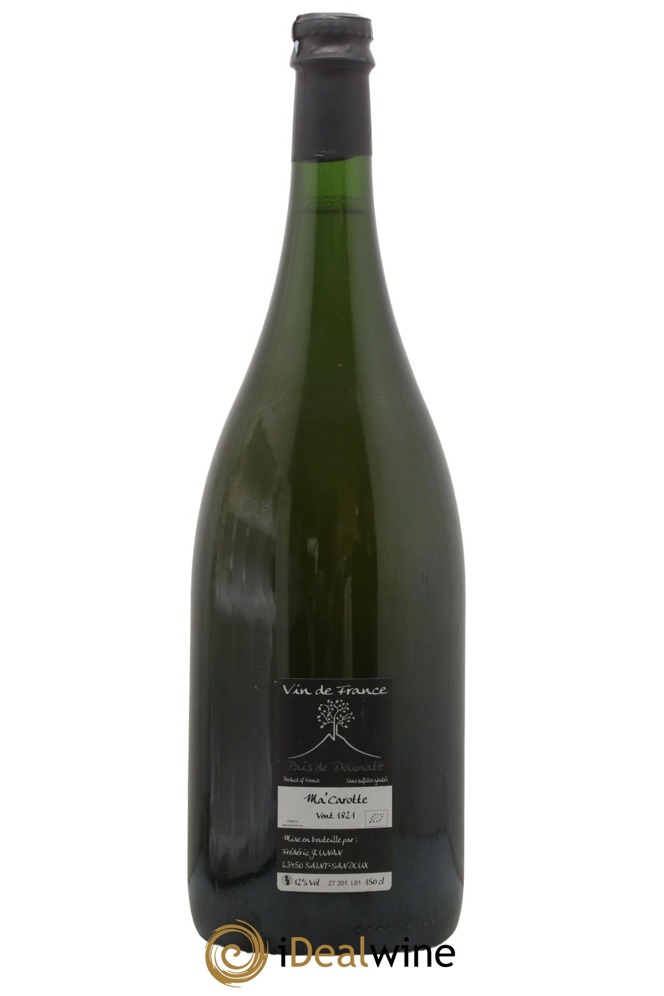 Vin de France Ma Carotte Vignoble de l'Arbre Blanc 2018 - Lotto di 1 magnum - 1