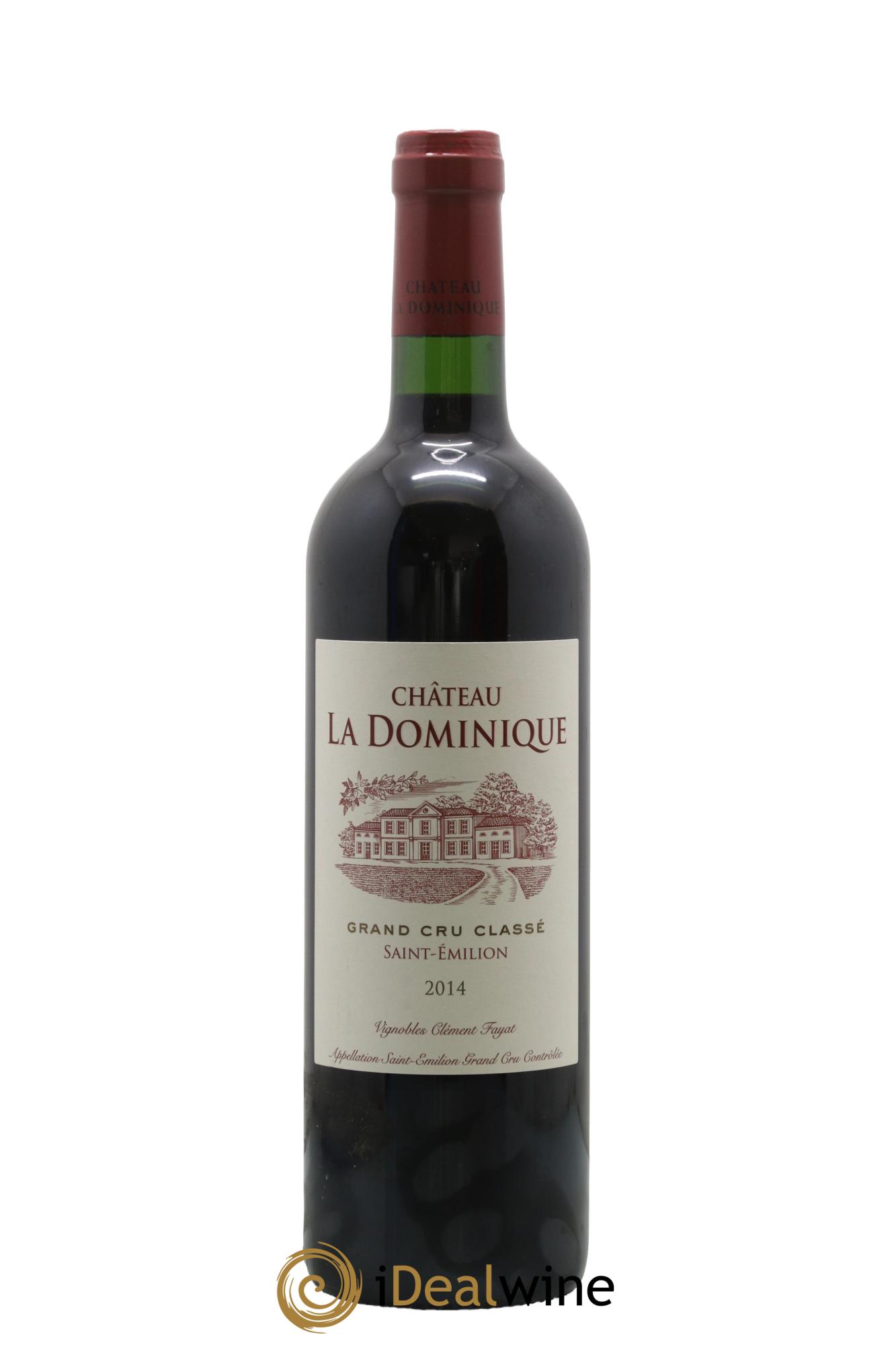 Château la Dominique Grand Cru Classé 2014 - Lot de 1 bouteille - 0