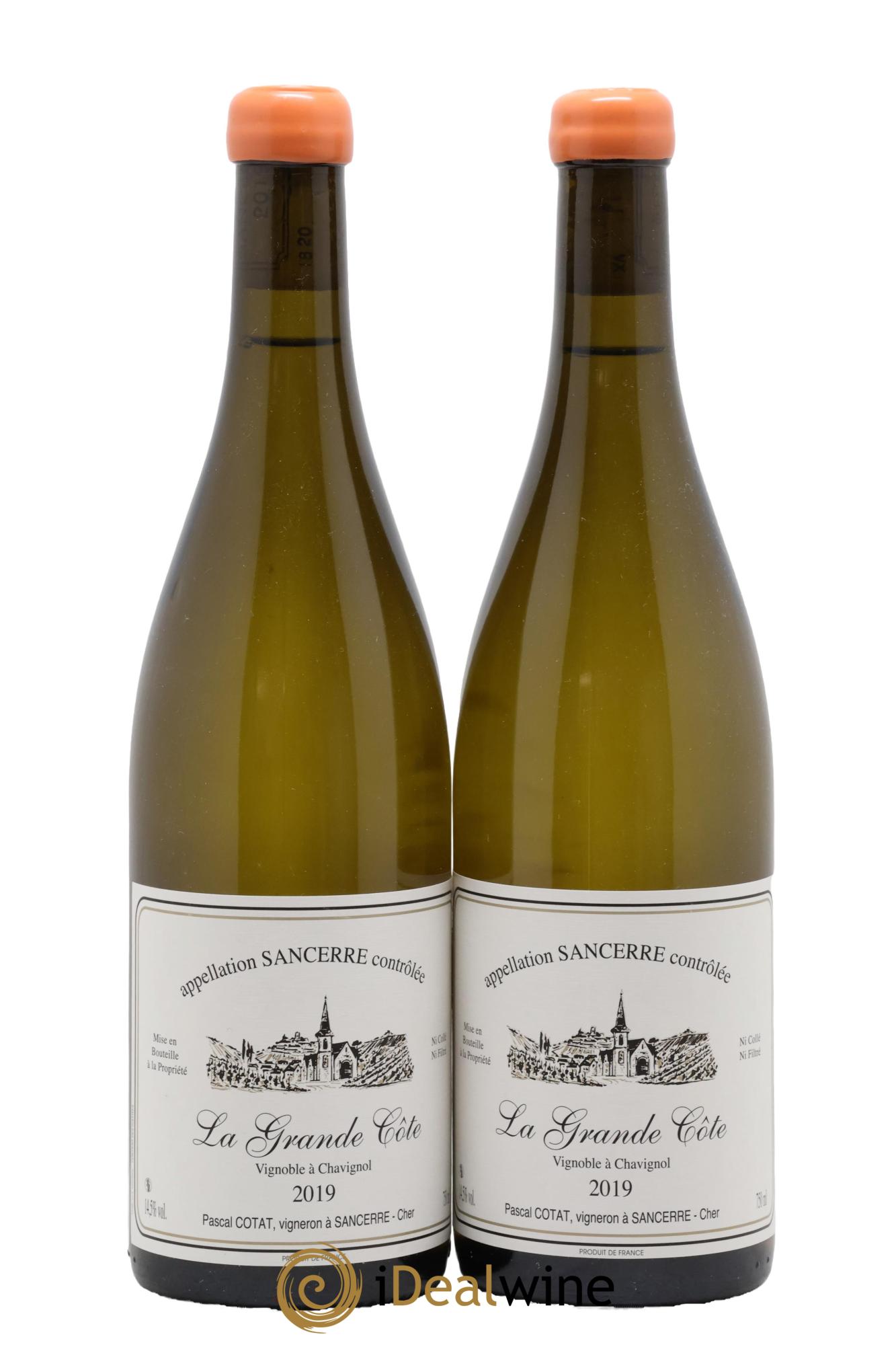 Sancerre La Grande Côte Pascal Cotat 2019 - Posten von 2 Flaschen - 0