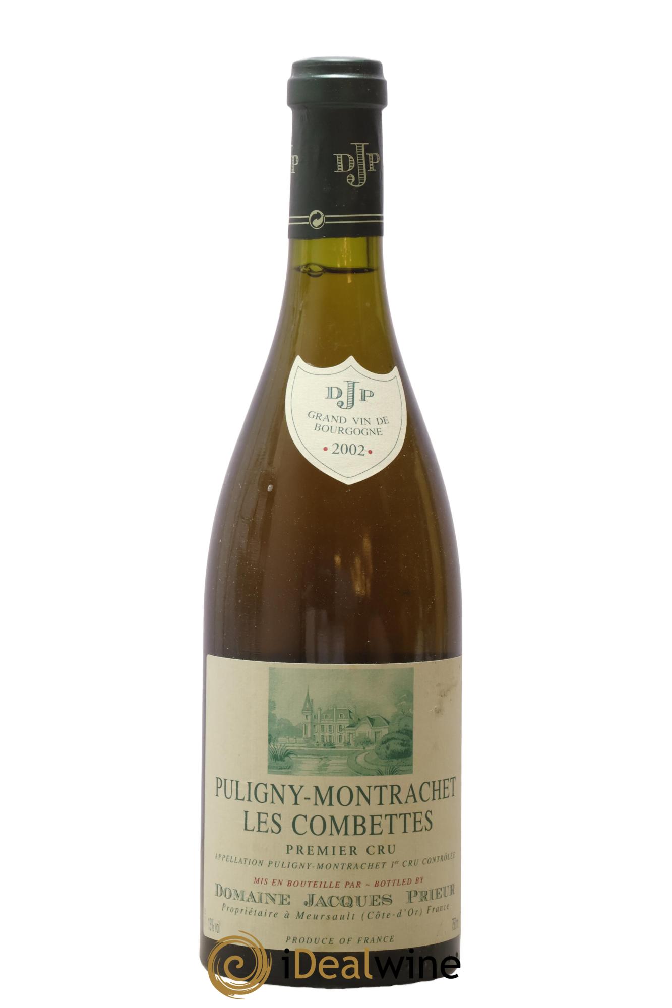 Puligny-Montrachet 1er Cru Les Combettes Jacques Prieur (Domaine) 2002 - Lot de 1 bouteille - 0