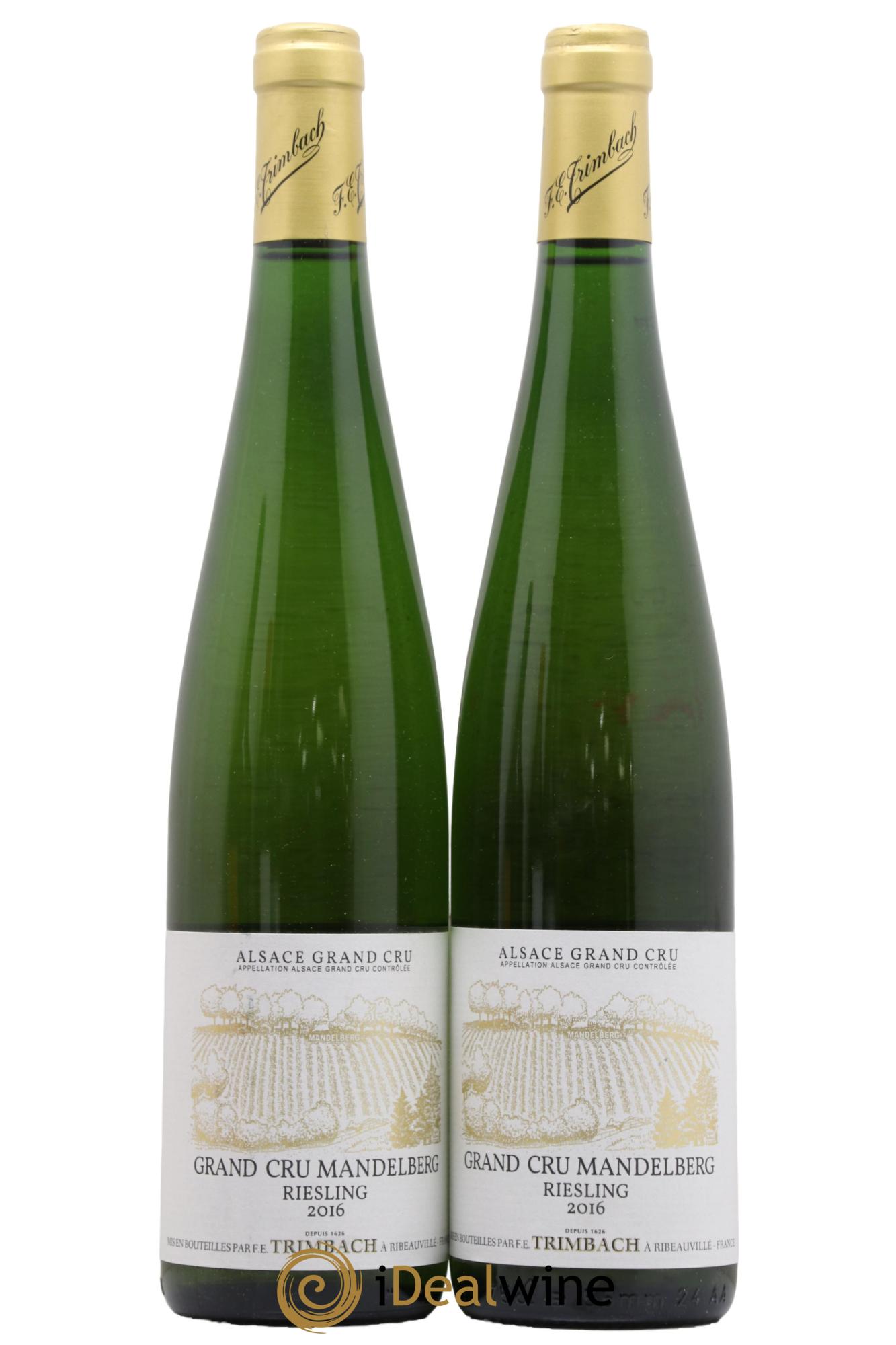 Riesling Grand Cru Mandelberg Trimbach 2016 - Lot de 2 bouteilles - 0