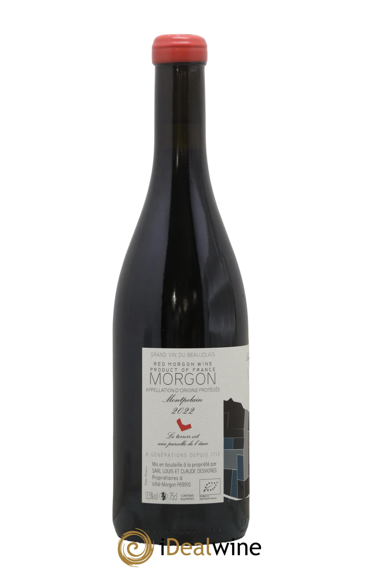 Morgon Montpelain Louis-Claude Desvignes 2022 - Posten von 1 Flasche - 1