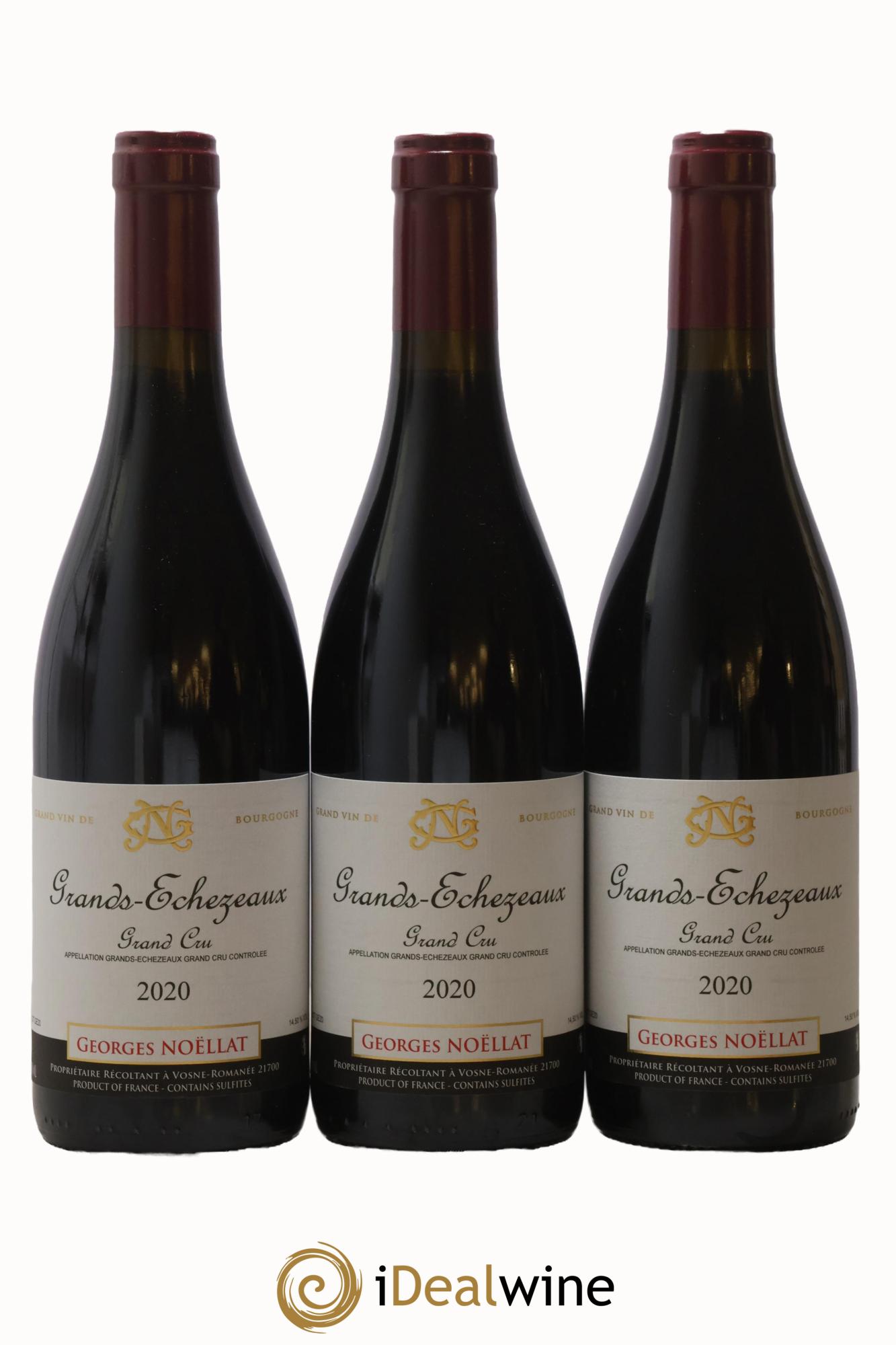Grands-Echezeaux Grand Cru Georges Noëllat (Domaine) 2020 - Lot de 3 bouteilles - 0