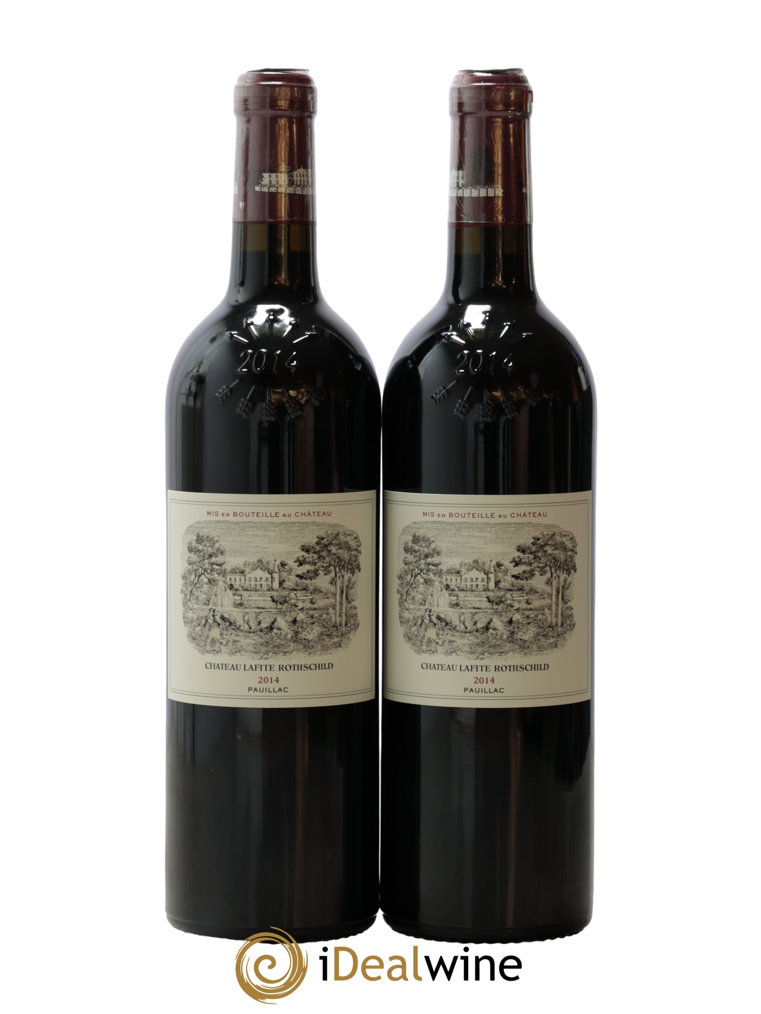 Château Lafite Rothschild 1er Grand Cru Classé 2014 - Lot de 2 bouteilles - 0