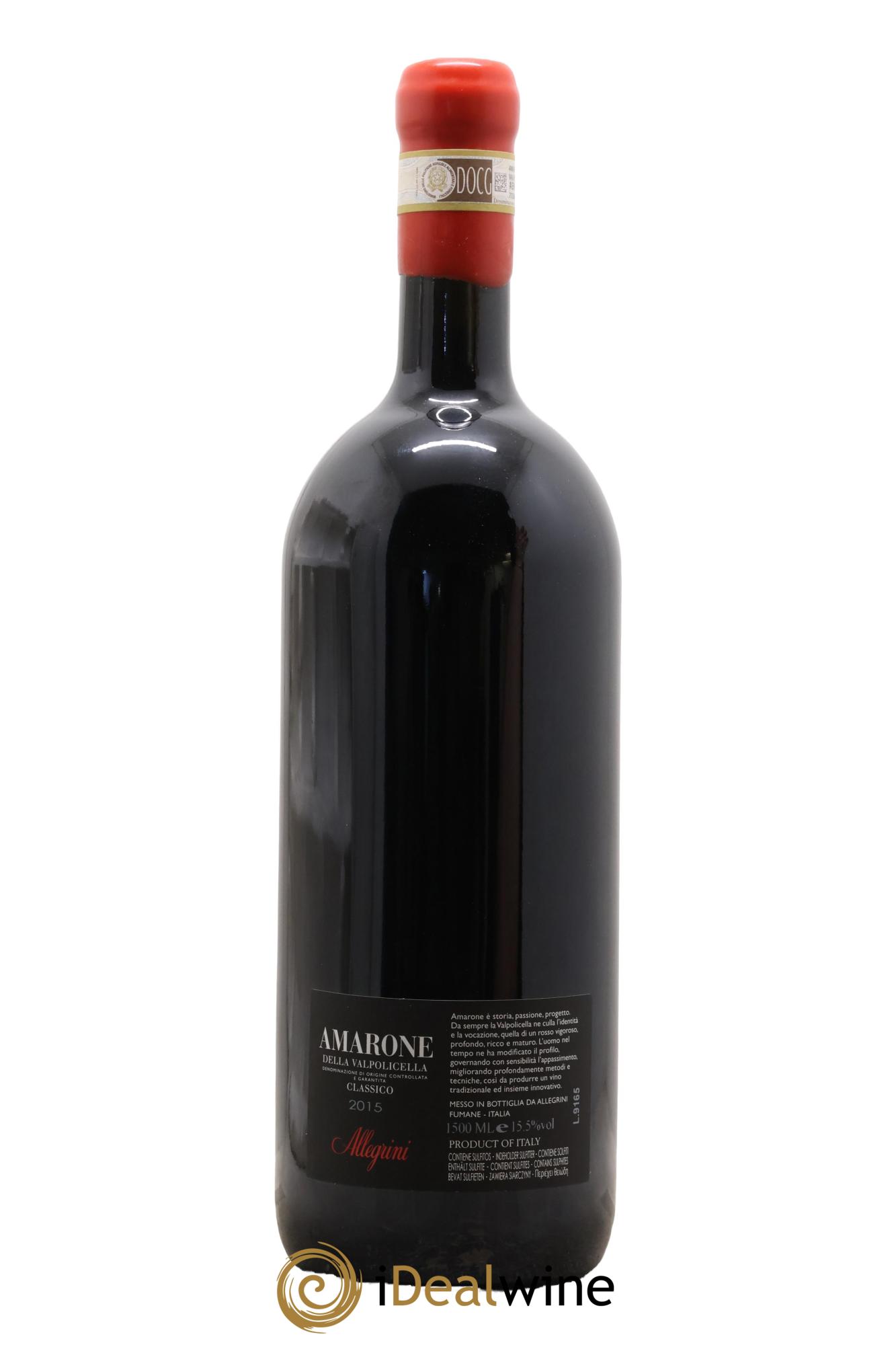 Amarone della Valpolicella DOCG Classico Allegrini 2015 - Posten von 1 Magnum - 1