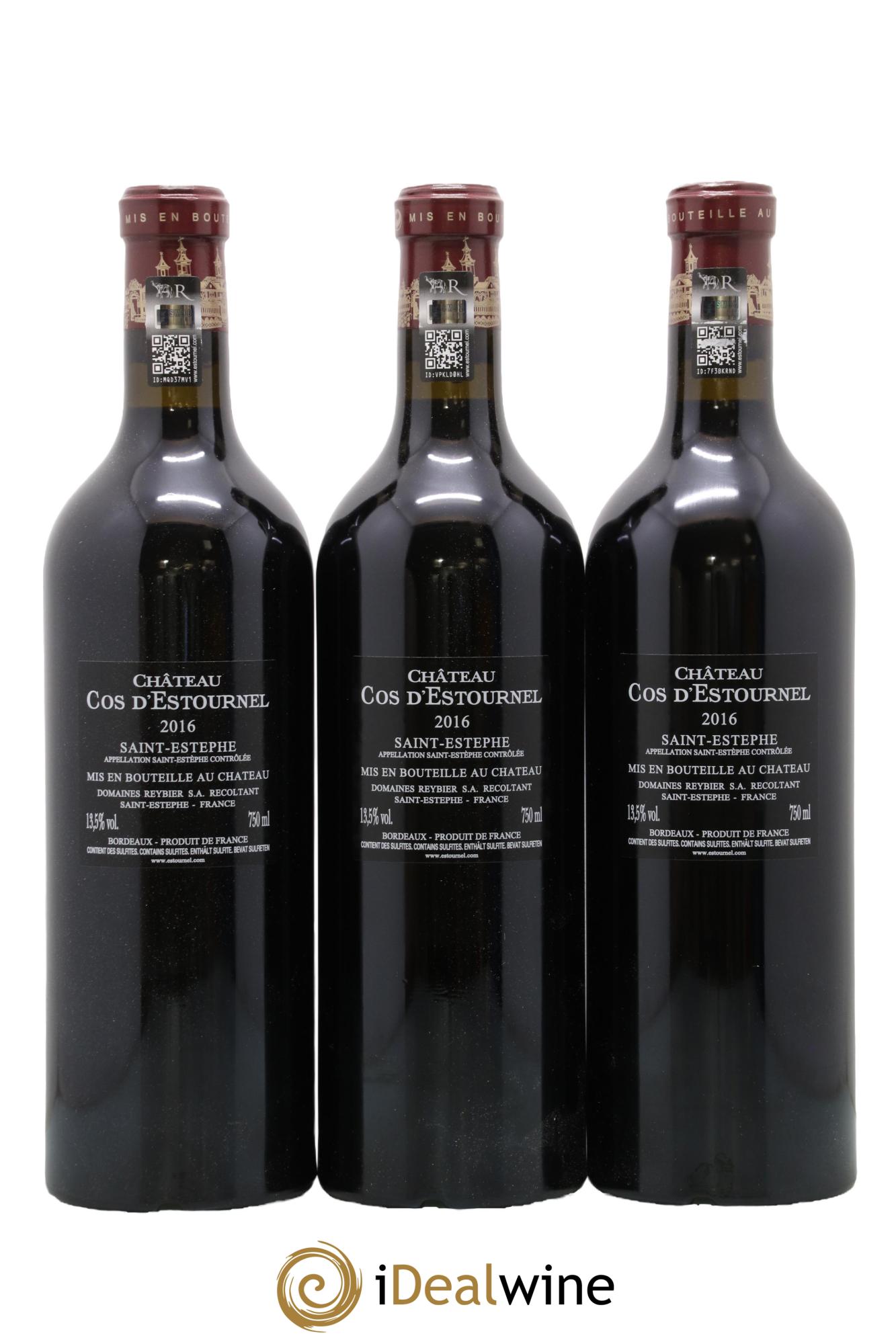 Cos d'Estournel 2ème Grand Cru Classé 2016 - Lot de 6 bouteilles - 4