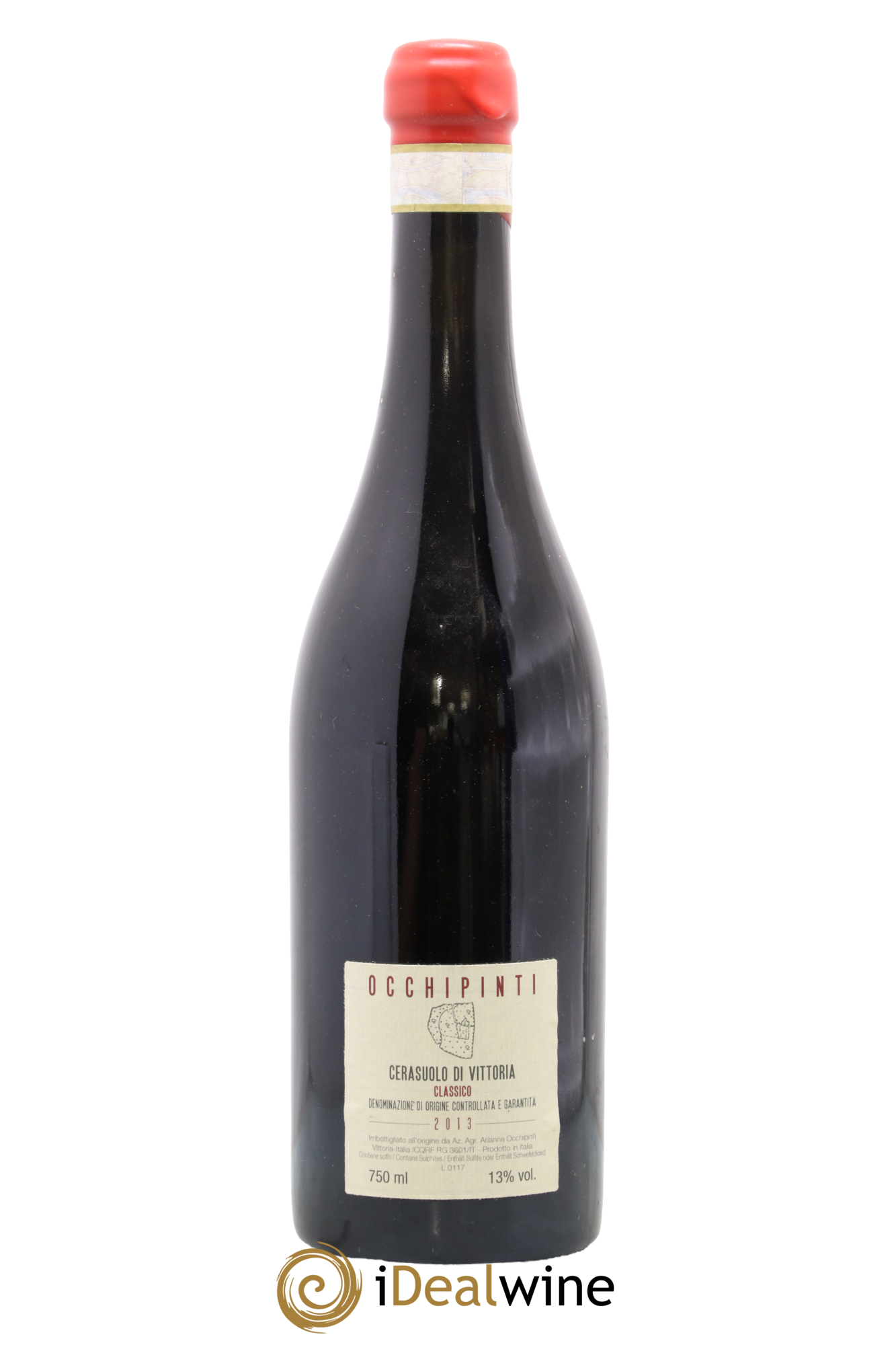 Cerasuolo di Vittoria Classico DOCG Grotte Alte Azienda Agricola Arianna Occhipinti 2013 - Lot de 1 bouteille - 1