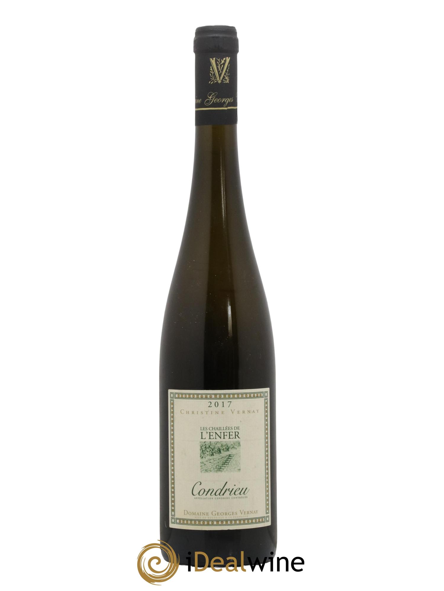 Condrieu Les Chaillées de l'Enfer Georges Vernay 2017 - Lot of 1 bottle - 0