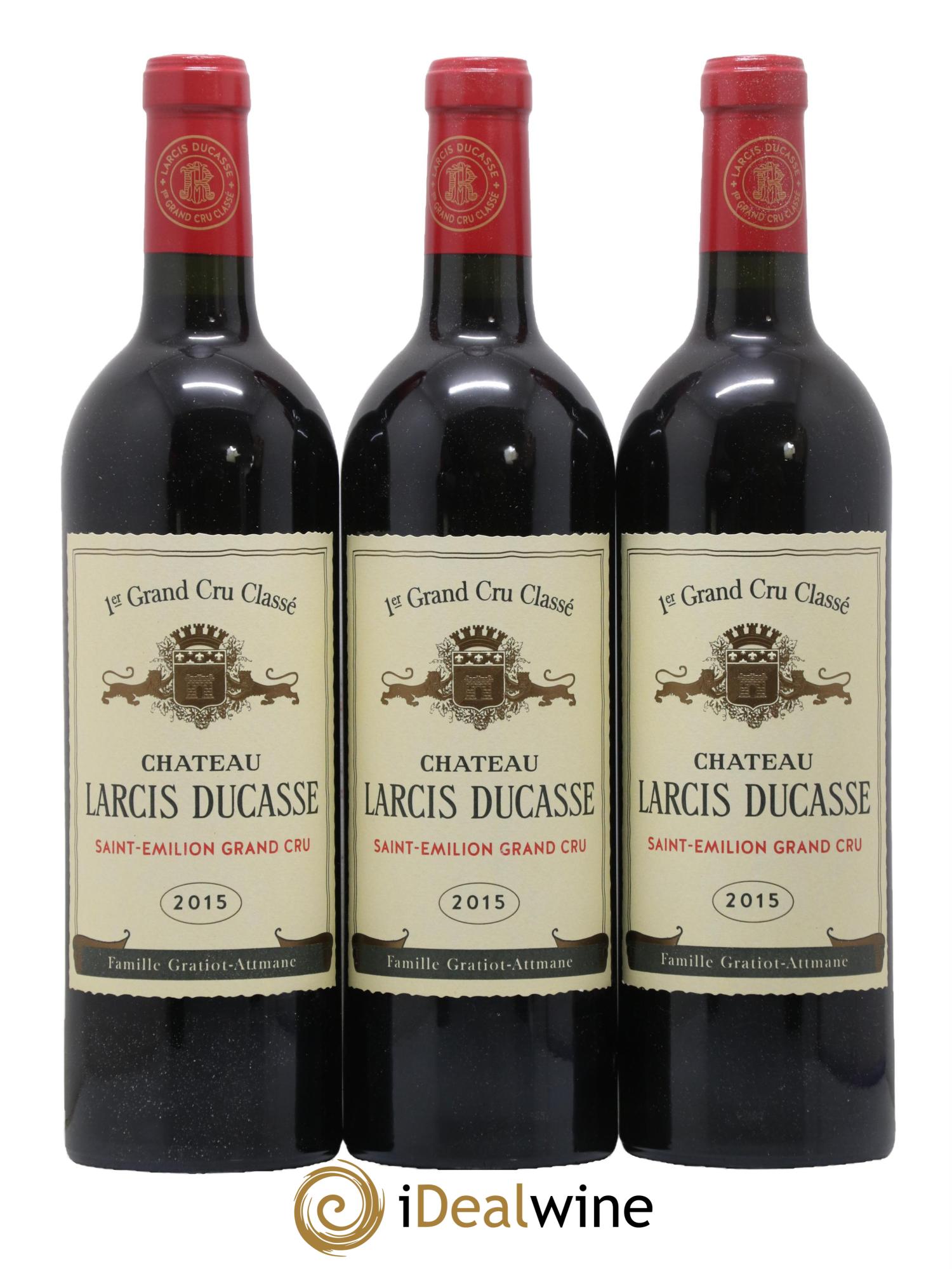 Château Larcis Ducasse 1er Grand Cru Classé B 2015 - Lot de 6 bouteilles - 1