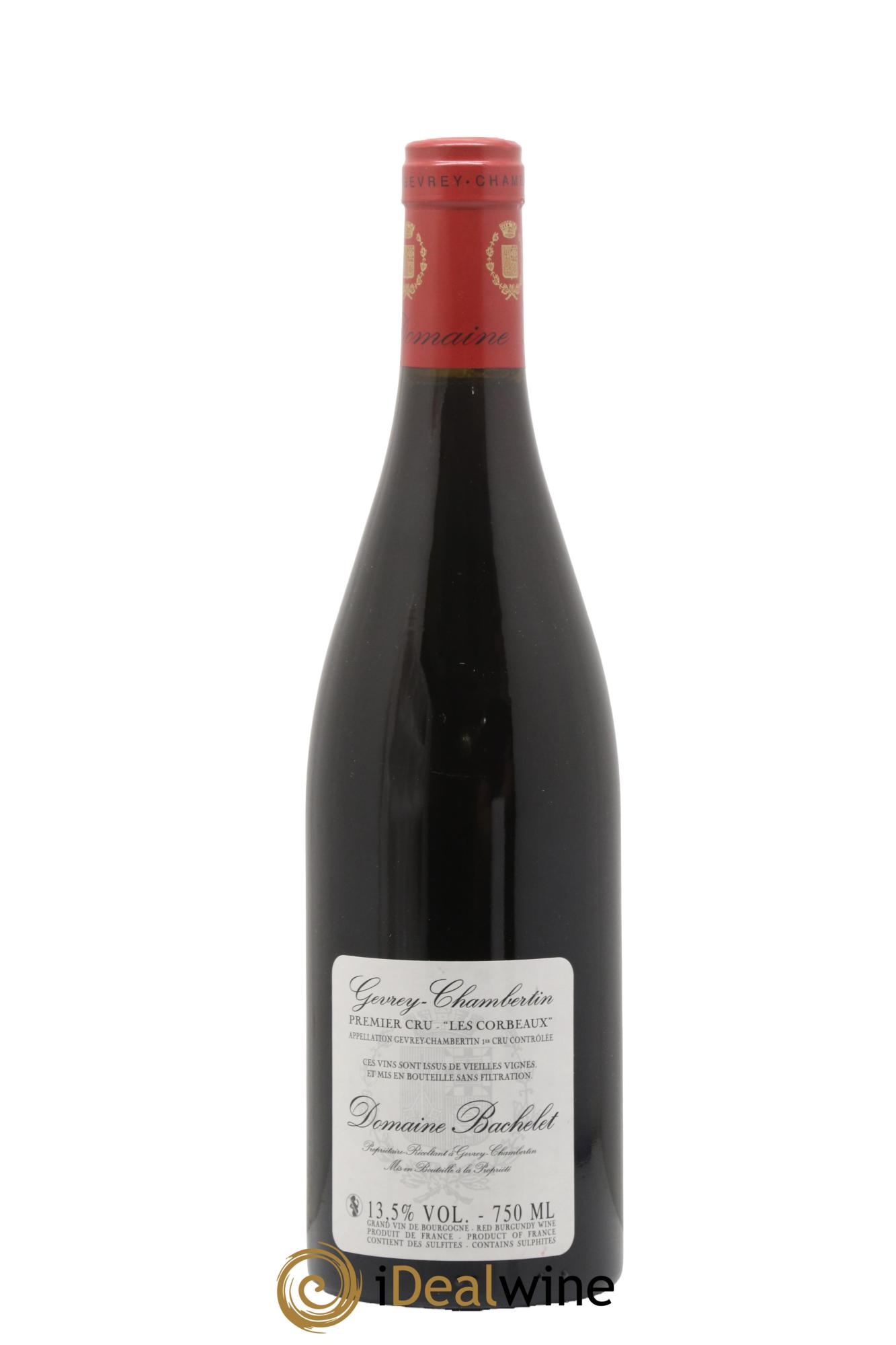 Gevrey-Chambertin 1er Cru Les Corbeaux Vieilles Vignes Denis Bachelet (Domaine) 2009 - Lot of 1 bottle - 1