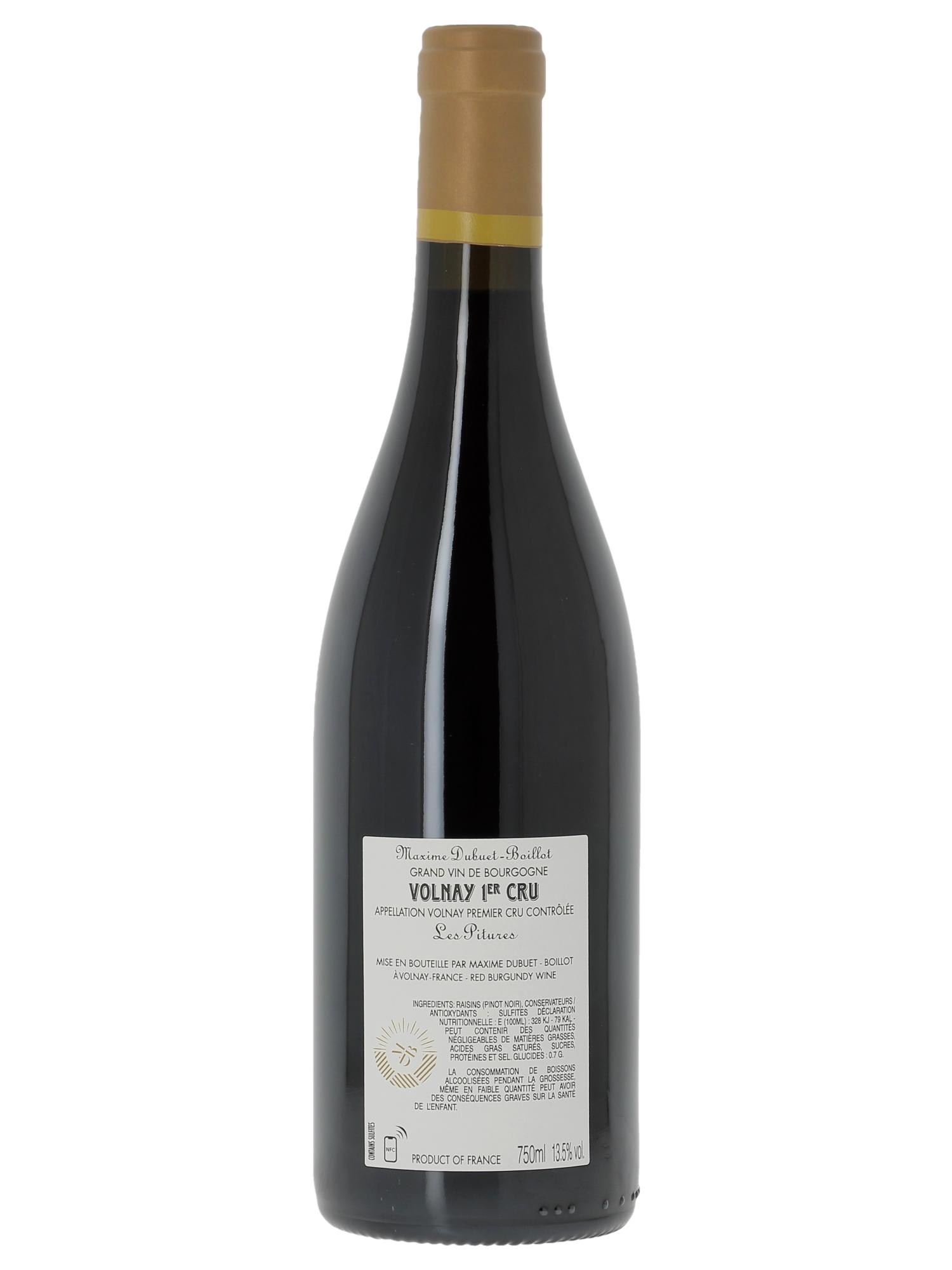 Volnay 1er Cru Les Pitures Maxime Dubuet Boillot  2024 - Posten von 1 Flasche - 1