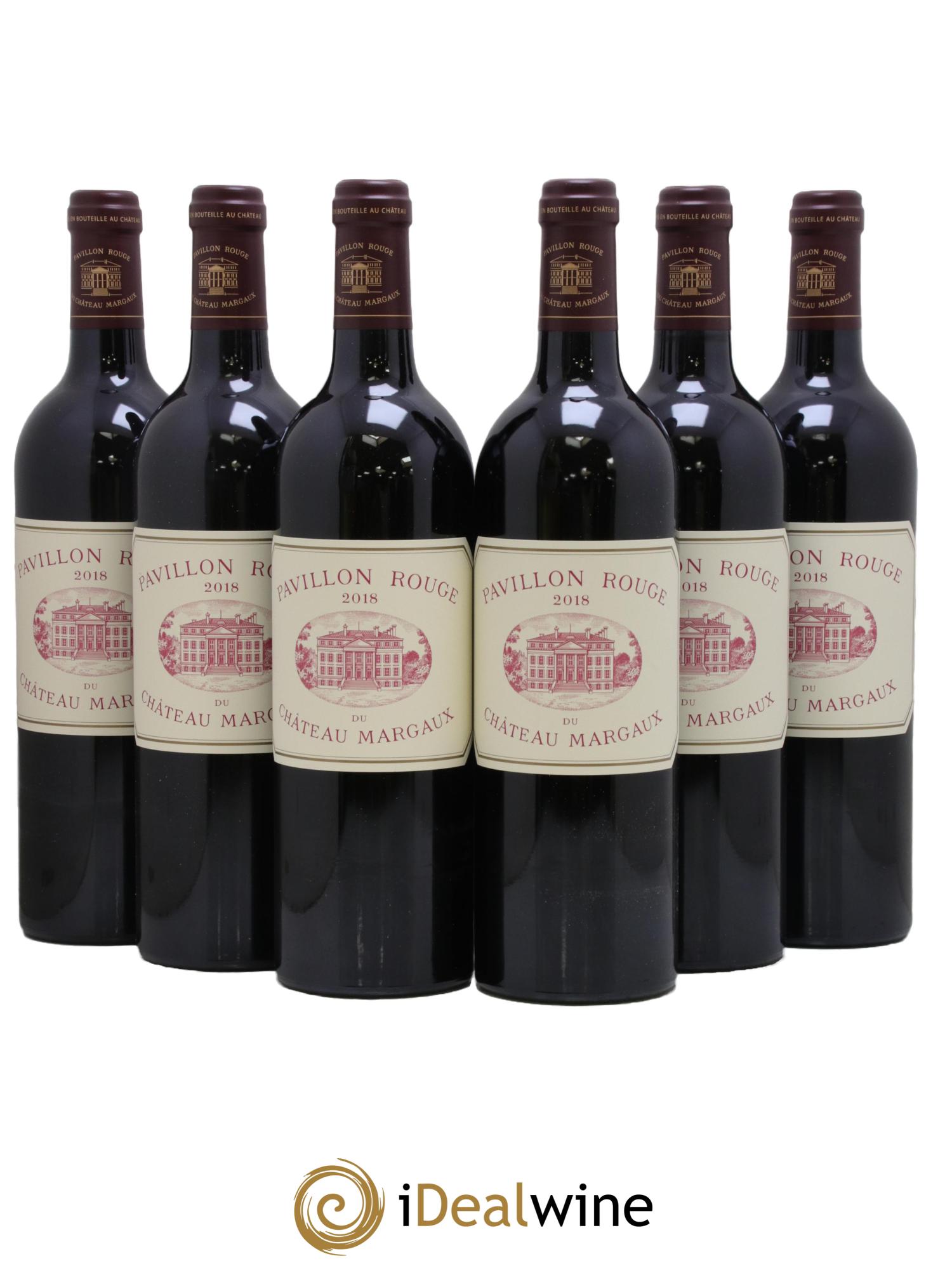 Pavillon Rouge du Château Margaux Second Vin  2018 - Lot de 6 bouteilles - 0