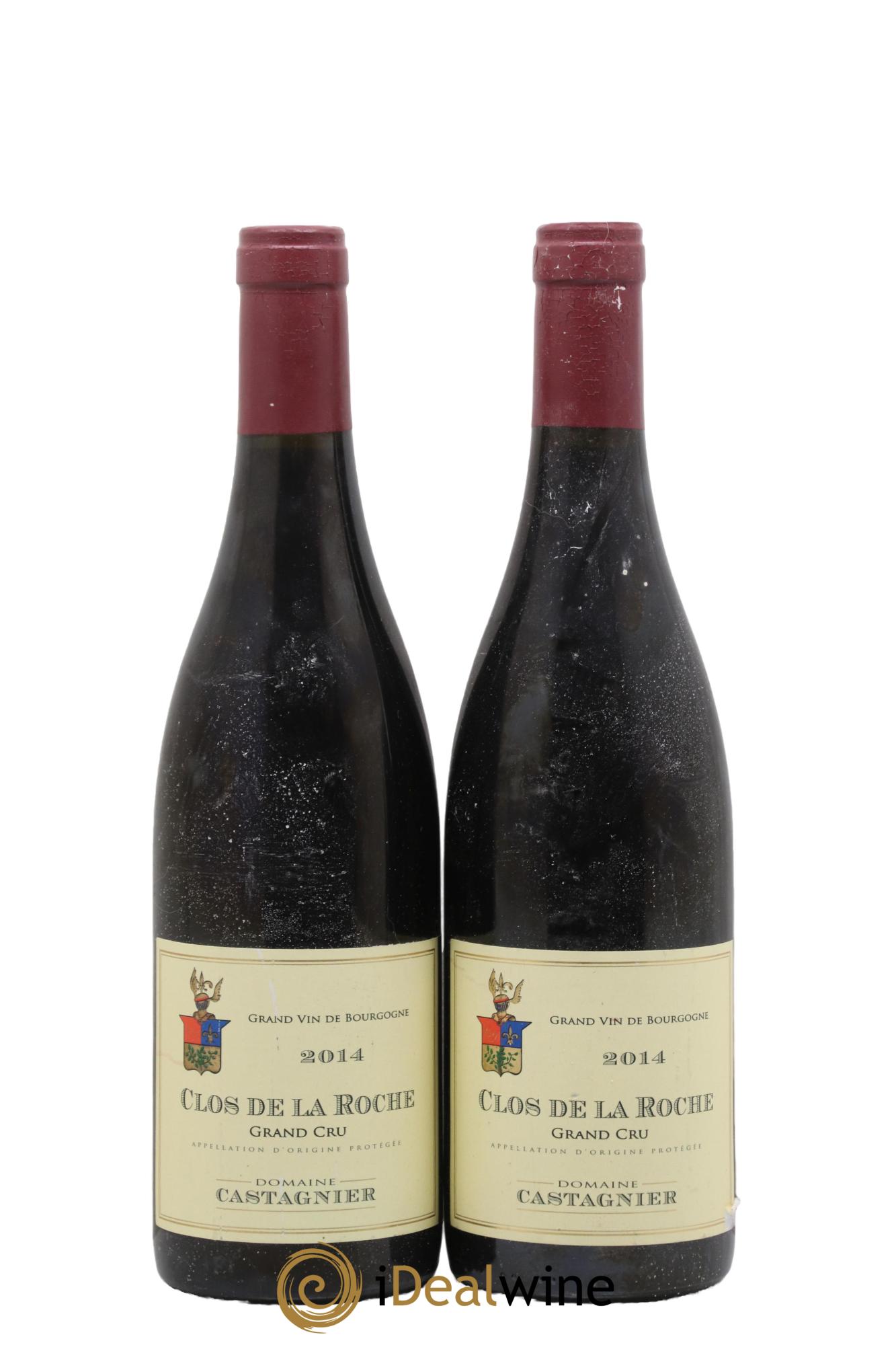Clos de la Roche Grand Cru Castagnier (Domaine) 2014 - Lot of 2 bottles - 0