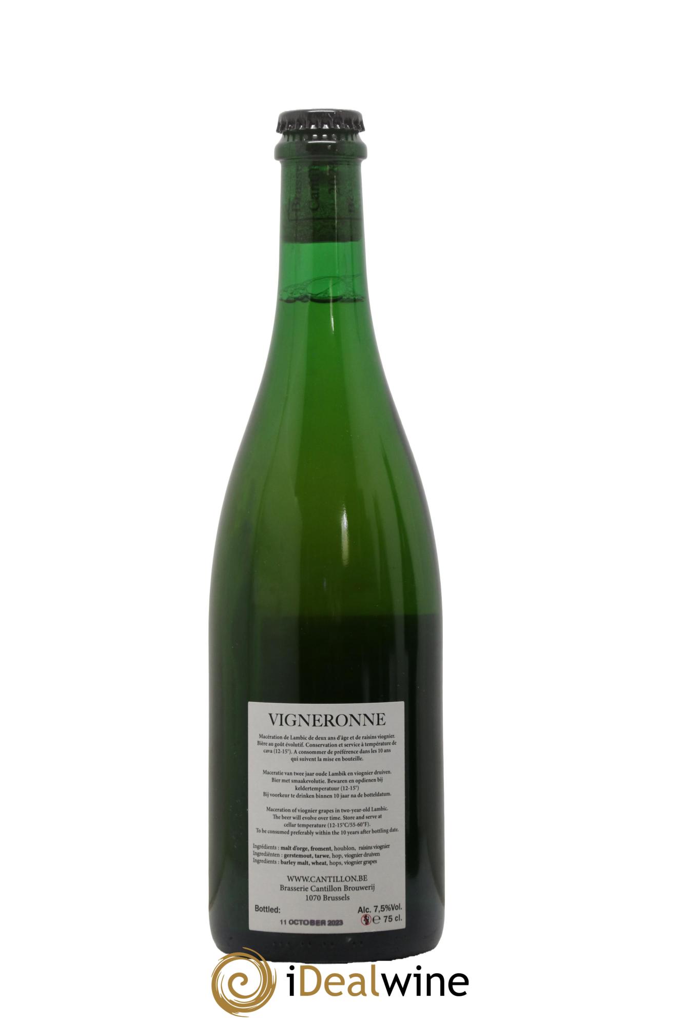 Bière Cuvée Vigneronne Gueuze Cantillon (bottled 2023) - Lotto di 1 bottiglia - 1