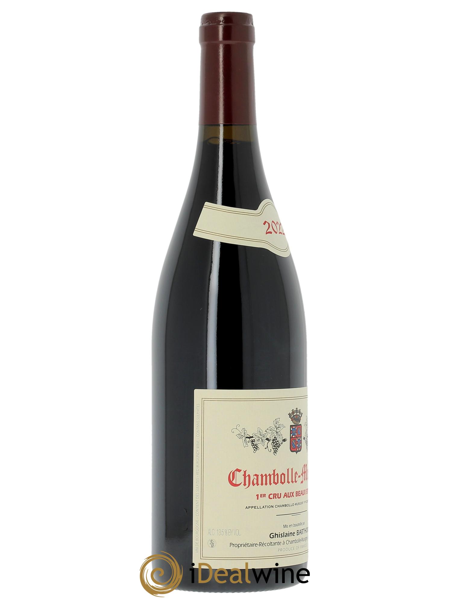 Chambolle-Musigny 1er Cru Aux Beaux Bruns Ghislaine Barthod 2022 - Lot de 1 bouteille - 2