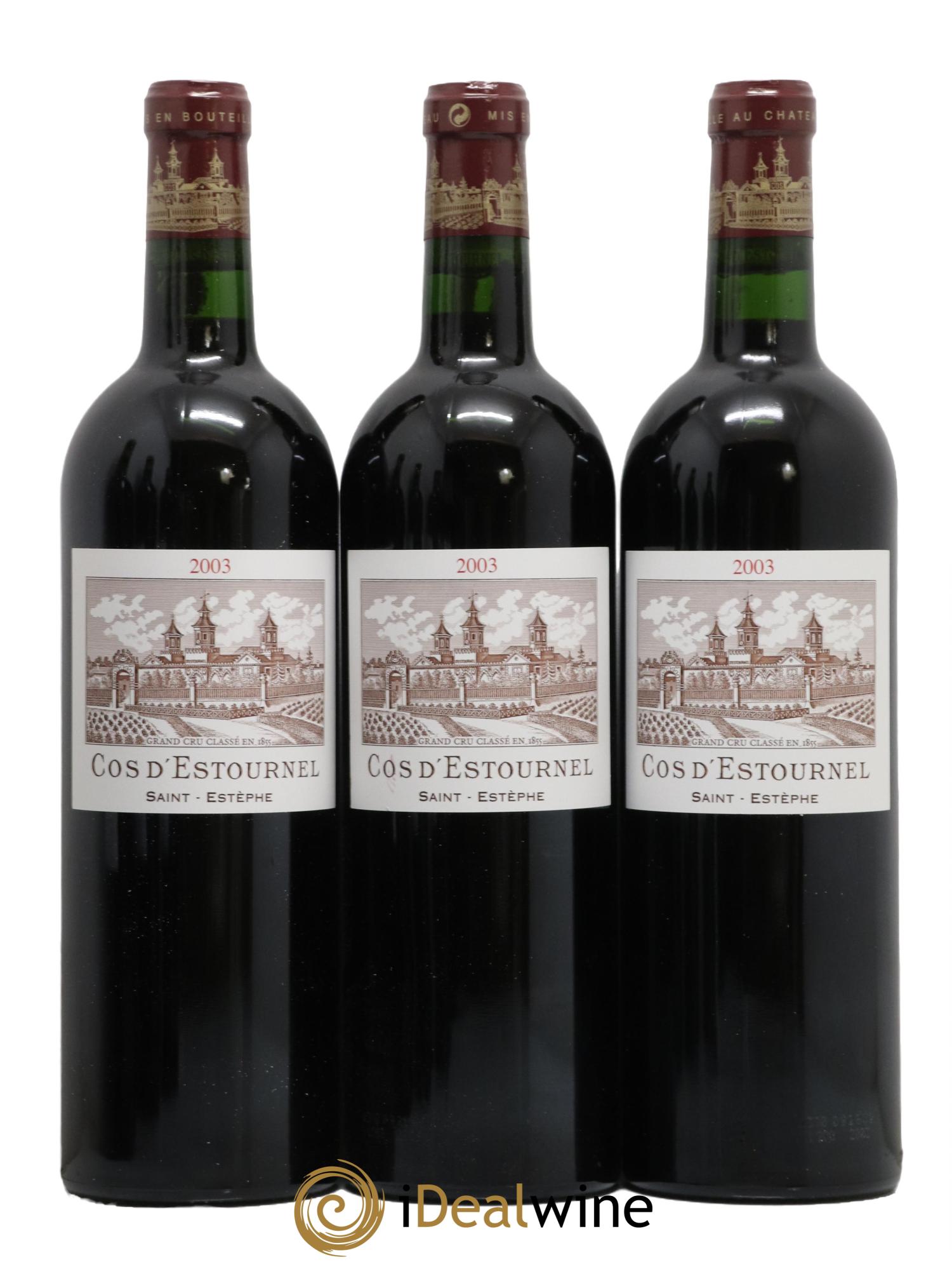 Cos d'Estournel 2ème Grand Cru Classé 2003 - Lot de 6 bouteilles - 1
